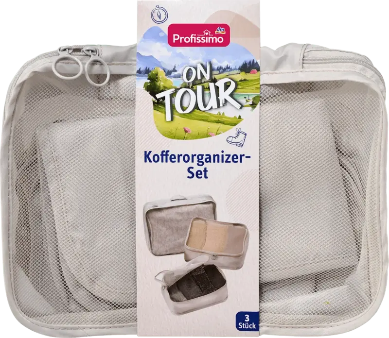 Profissimo Kofferorganizer-Set on tour