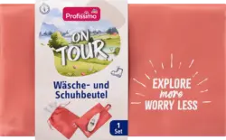 Profissimo Schuh- & Wäschebeutel on tour