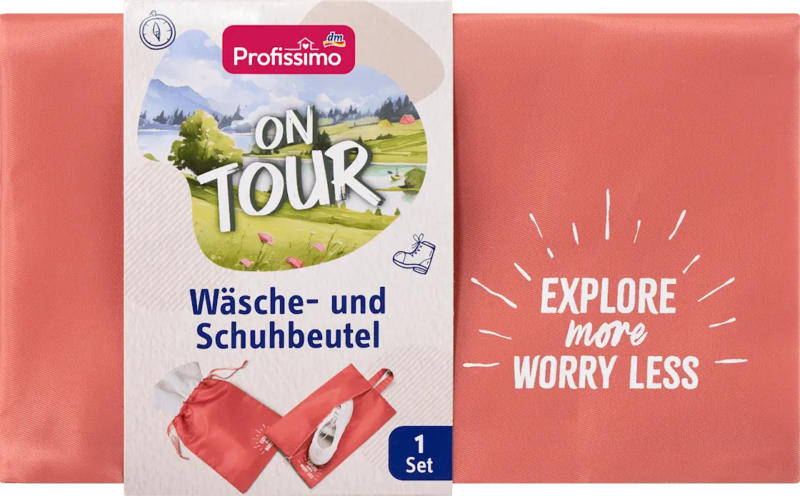 Profissimo Schuh- & Wäschebeutel on tour