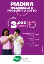 Pam Local Piadina mozzarella e prosciutto cotto per due - al 01.07.2025