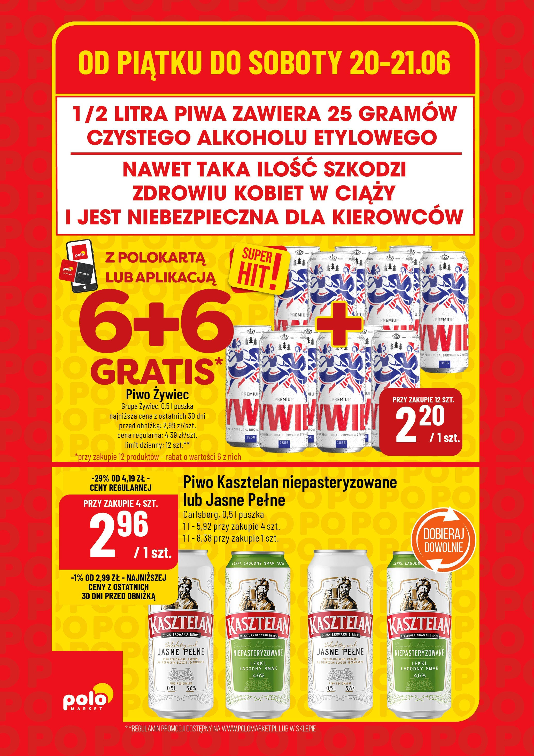 POLOmarket gazetka od jutra (18.06.2025) - Nowa PDF | Strona: 2 | Produkty: Piwo