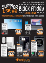 Electronic House Giuseppe Srl Pv.Napoli Summer Black Friday continua da Unieuro! - al 25.06.2025