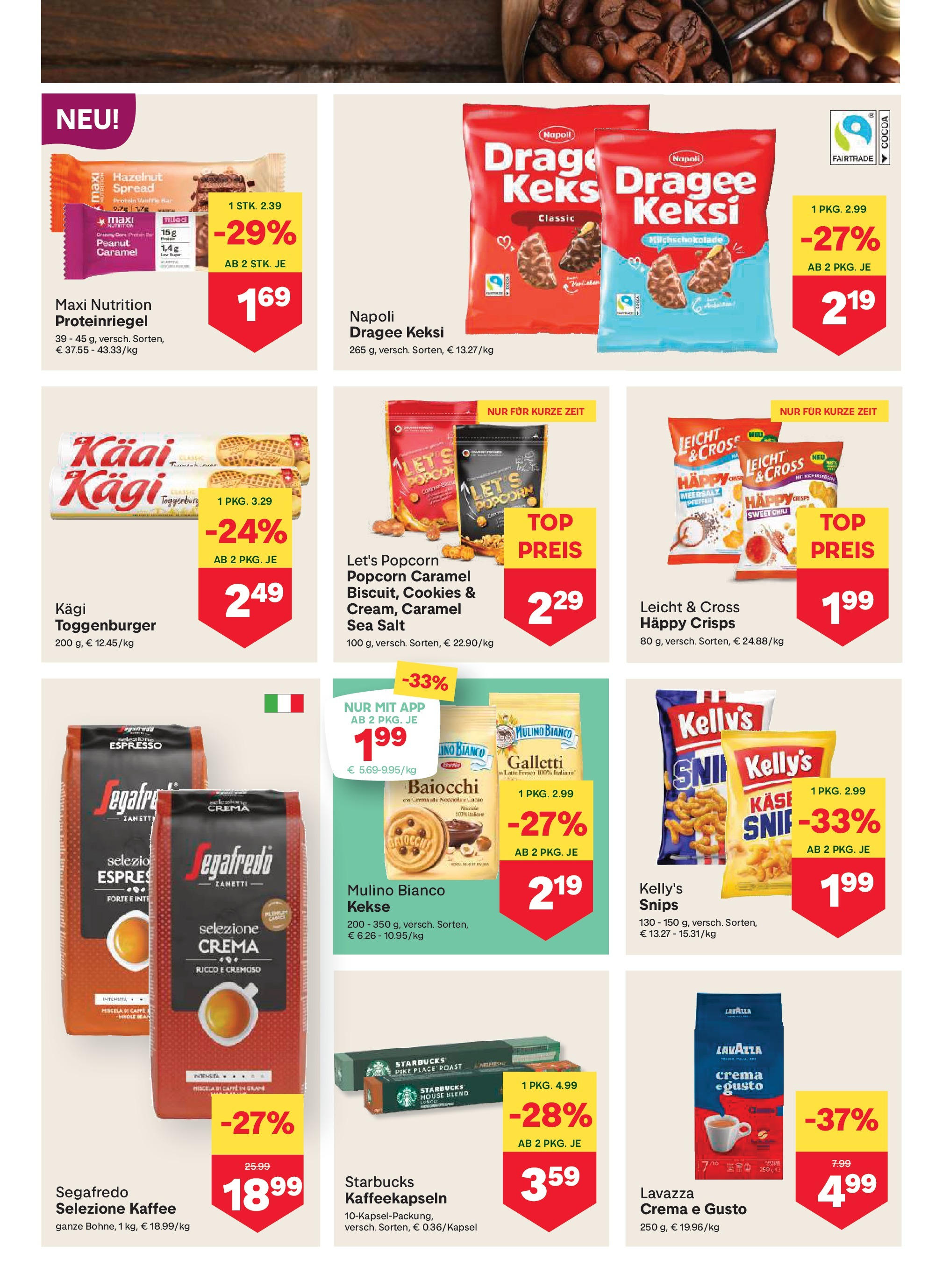MPREIS Pfarrwerfen von 26.06.2025 - Aktuelle Angebote | Seite: 8 | Produkte: Kekse, Pfeffer, Chili, Kaffee