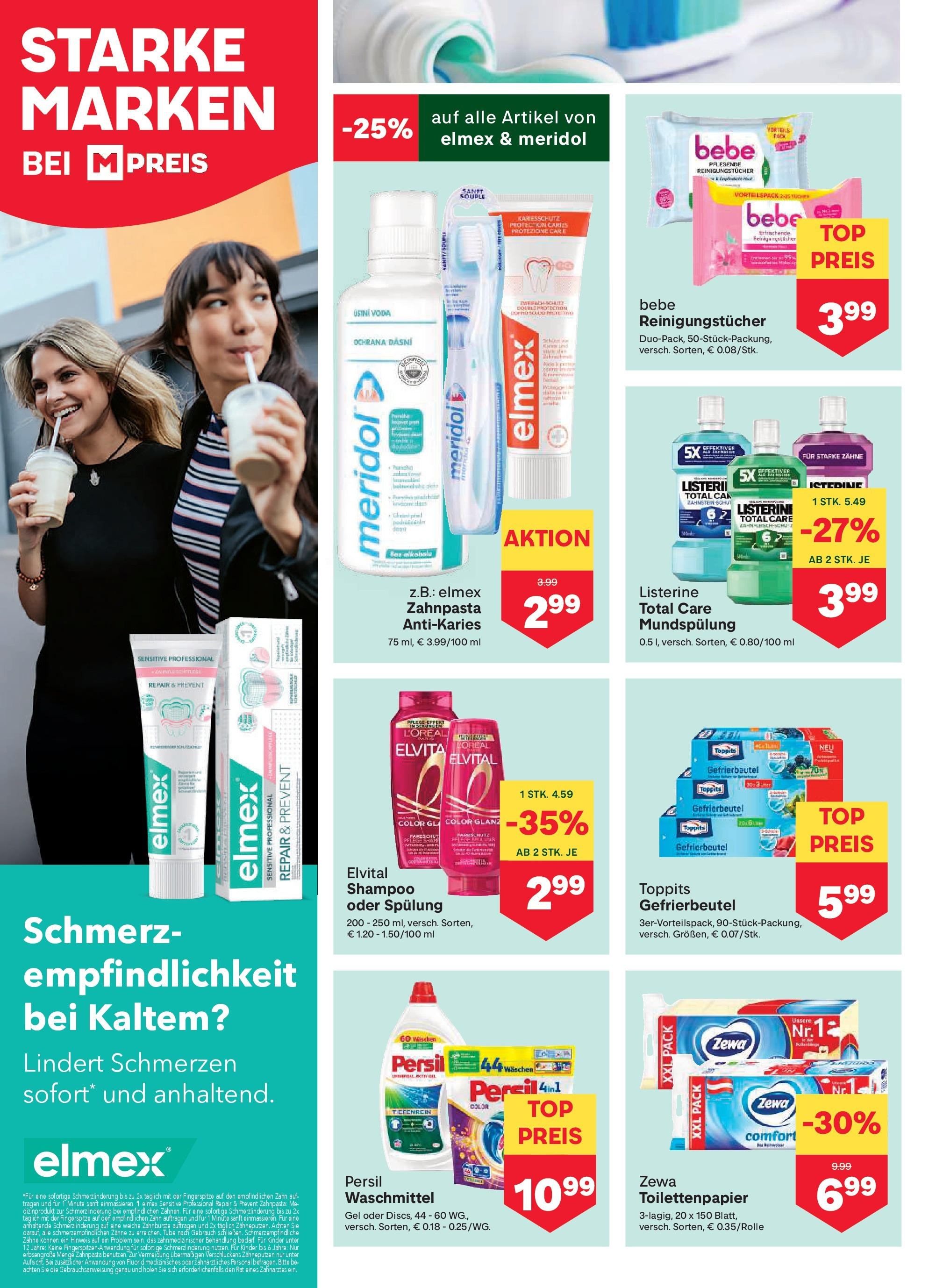 MPREIS Pfarrwerfen von 26.06.2025 - Aktuelle Angebote | Seite: 10 | Produkte: Shampoo, Spülung, Reinigungstücher, Waschmittel