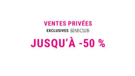 Ventes Privées jusqu'à -50%