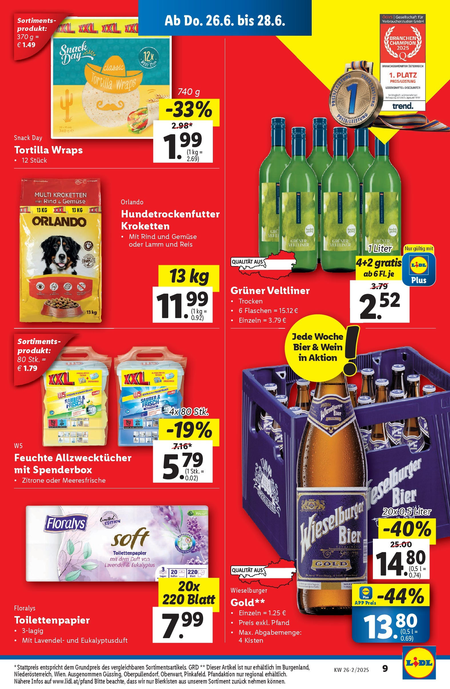 Lidl - Lidl: Flugblatt in deiner Nähe ab 25.06.2025 - Angebote ab donnerstag | Seite: 11 | Produkte: Gemüse, Zitrone, Bier, Reis