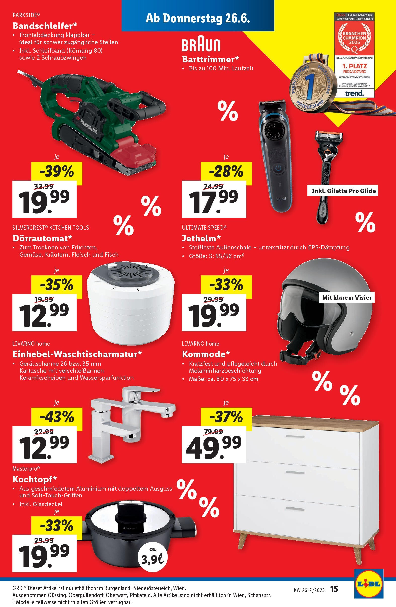 Lidl - Lidl: Flugblatt in deiner Nähe ab 25.06.2025 - Angebote ab donnerstag | Seite: 17 | Produkte: Fisch