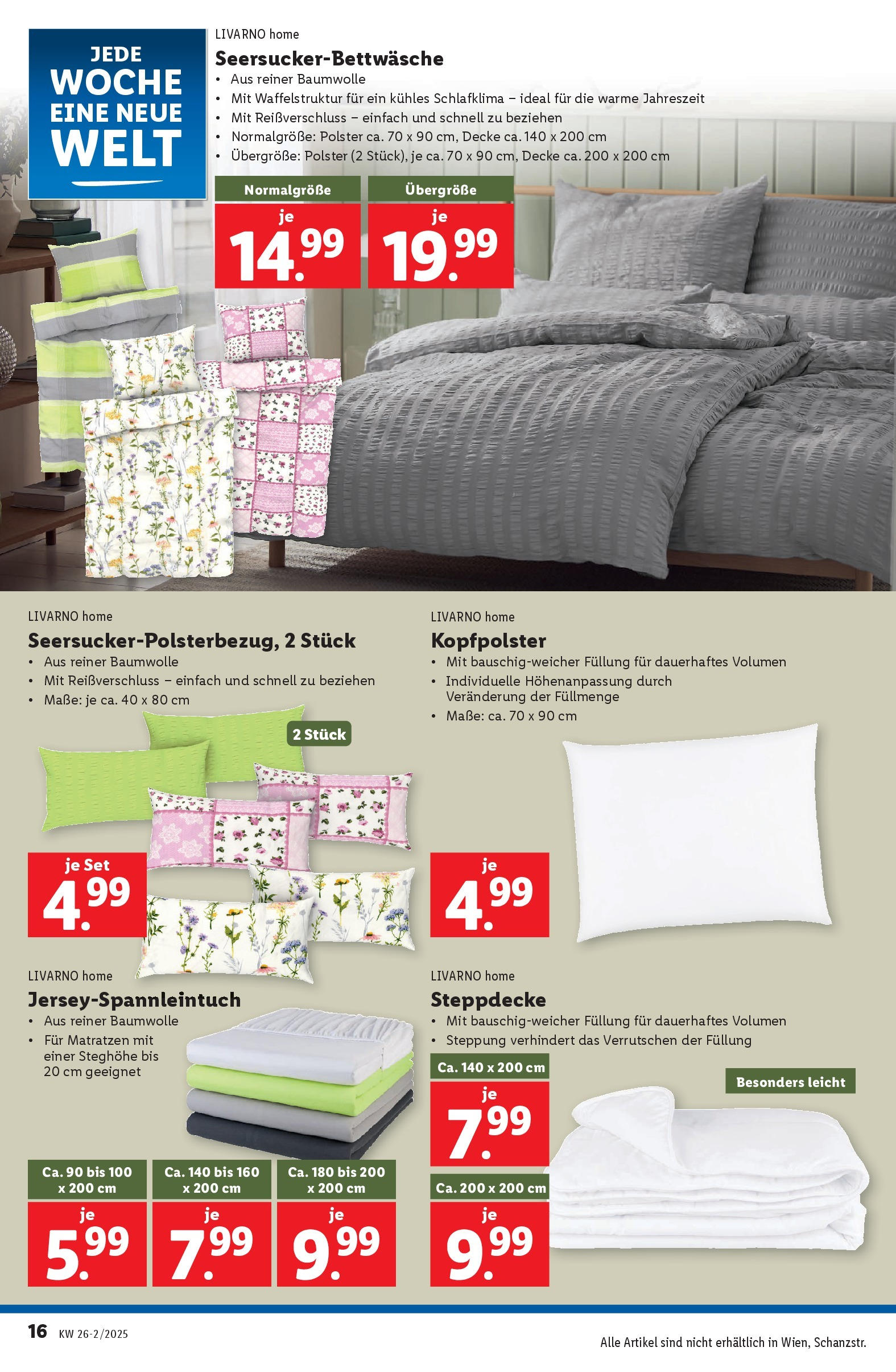 Lidl - Lidl: Flugblatt in deiner Nähe ab 25.06.2025 - Angebote ab donnerstag | Seite: 18 | Produkte: Decke