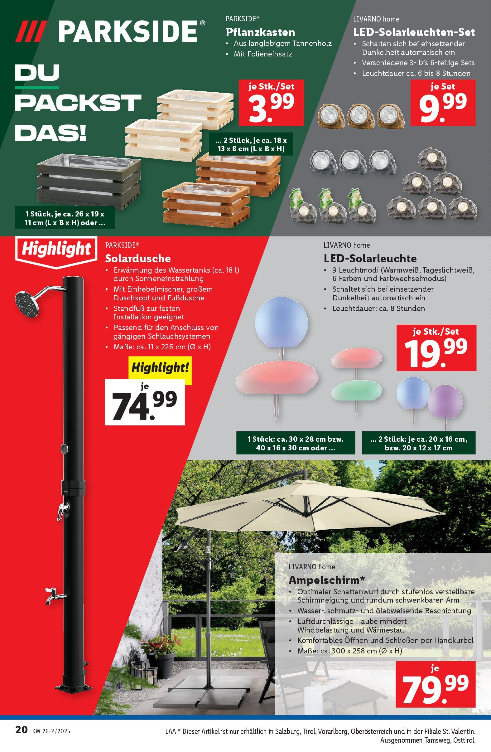 Lidl Flugblatt - Salzburg, Jenbach, Dornbirn ab 25.06.2025 - Angebote ab donnerstag | Seite: 24