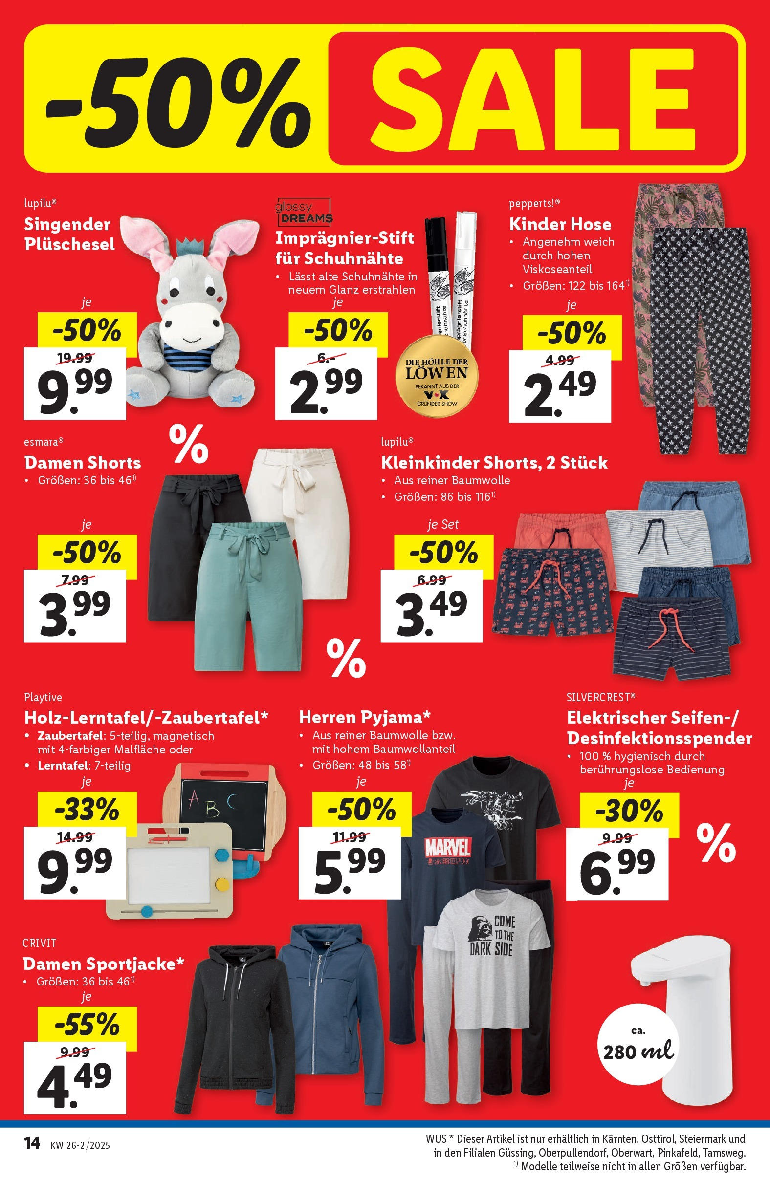 Lidl - Lidl: Flugblatt in deiner Nähe ab 25.06.2025 - Angebote ab donnerstag | Seite: 16 | Produkte: Hose