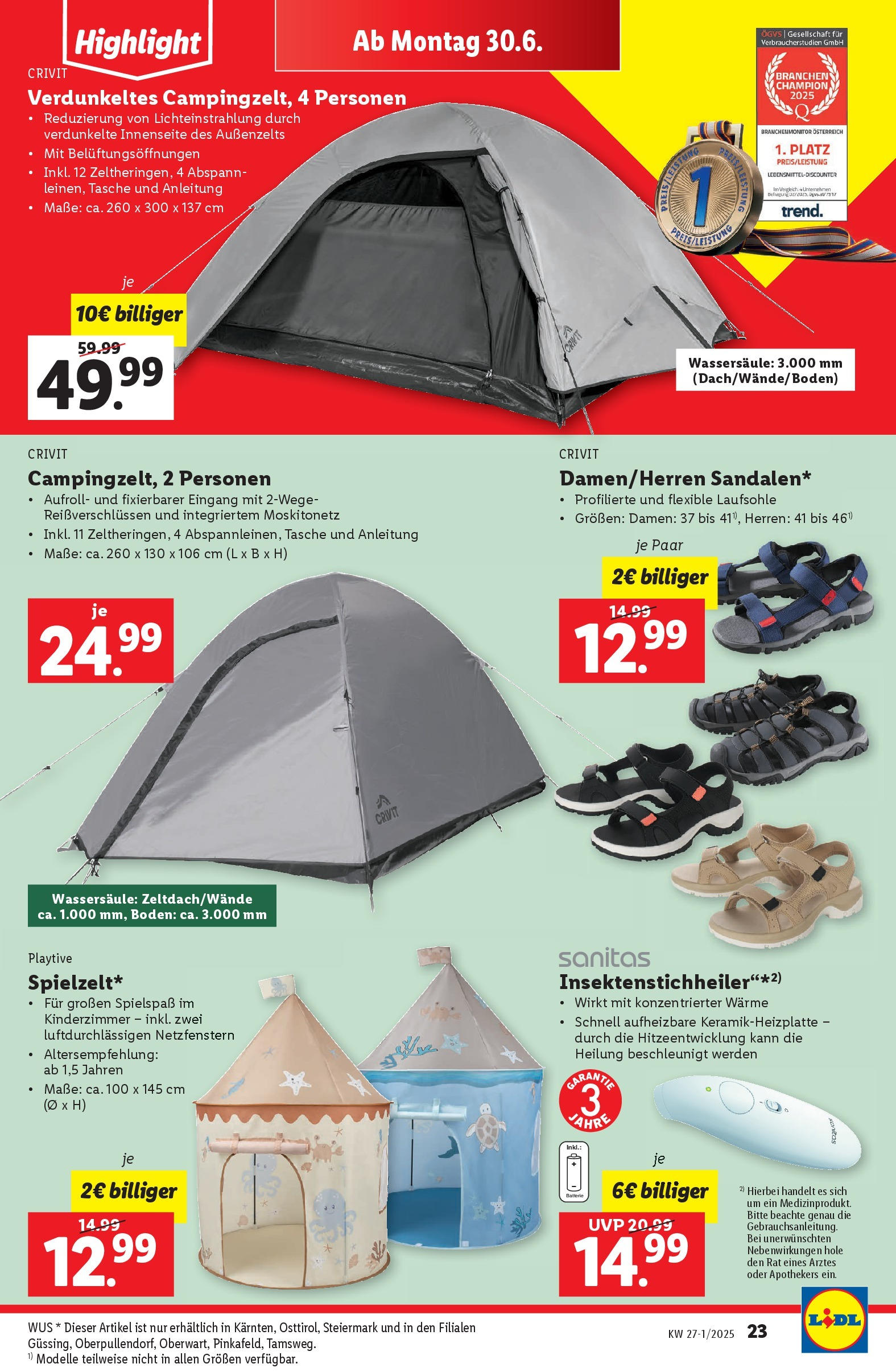 Lidl - Lidl: Flugblatt in deiner Nähe ab 25.06.2025 - Angebote ab donnerstag | Seite: 29 | Produkte: Tasche
