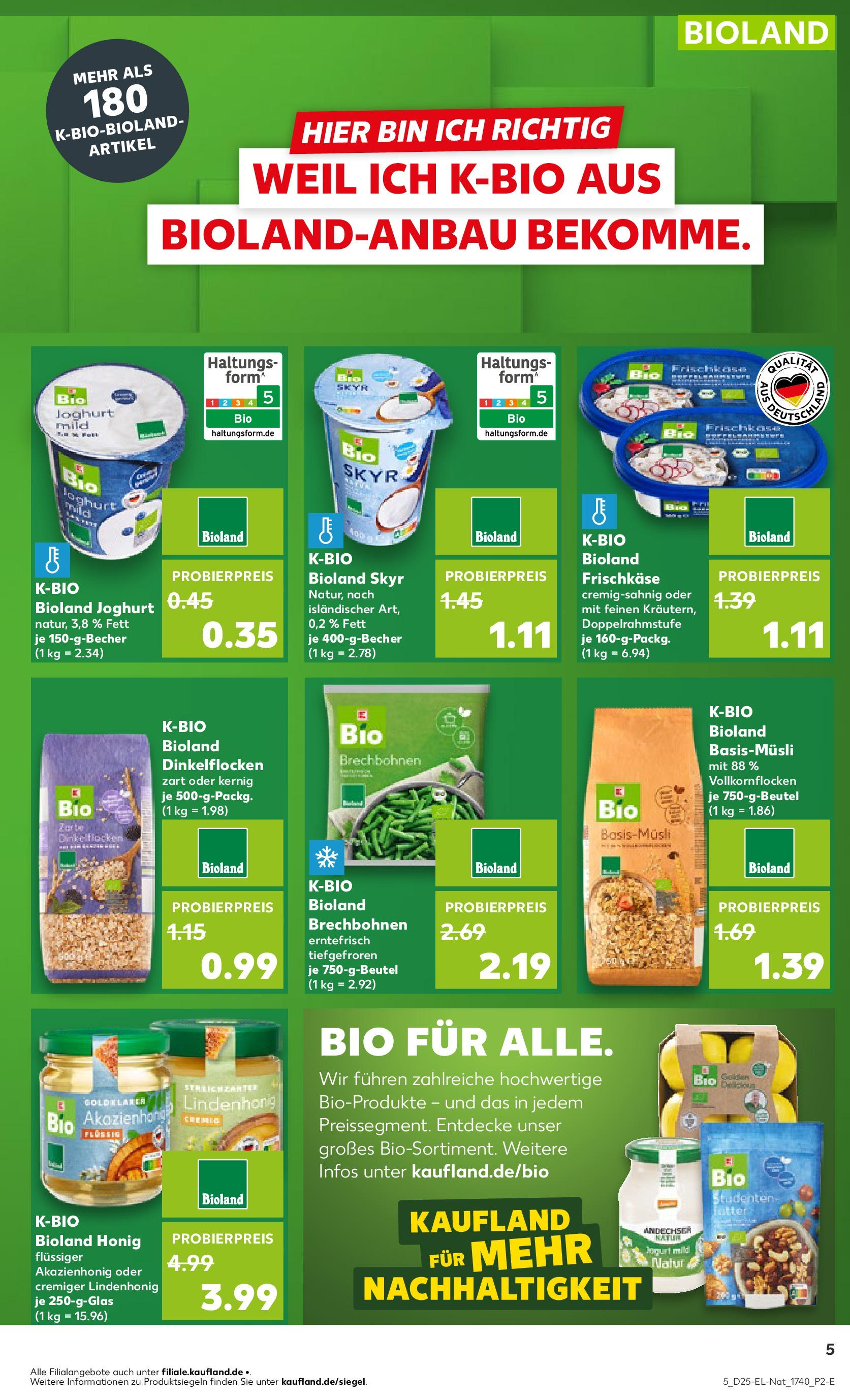 Prospekt Kaufland ab 18.06.2025 » Angebote Online zum Blättern | Seite: 5