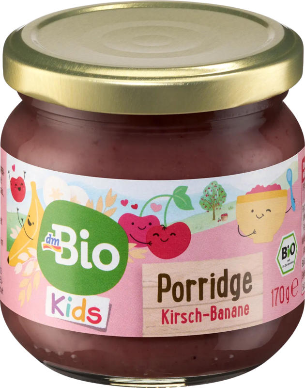 dmBio Porridge Kirsch-Banane