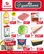 Oferta dla gastronomii Selgros – do 02.07.2025