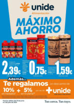 UNIDE Alimentación Máximo Ahorro en UNIDE Alimentación Península - hasta el 02.07.2025