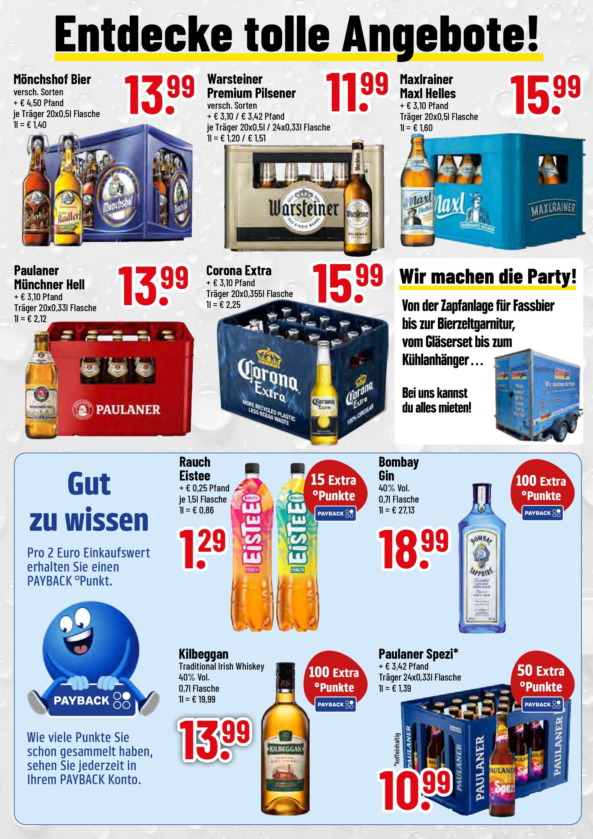 Trinkgut prospekt Prien am Chiemsee	 (ab 22.06.2025) » Angebote online | Seite: 2 | Produkte: Bier, Radler, Warsteiner, Whiskey