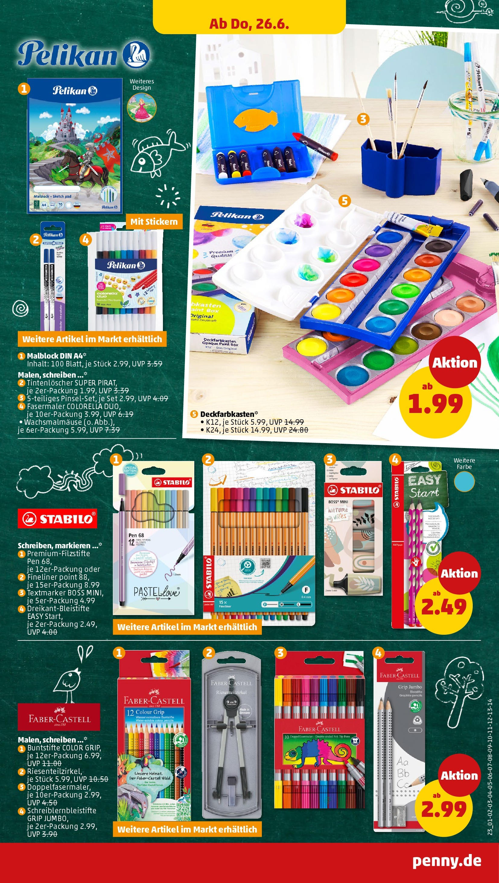 Penny Prospekt ab 22.06.2025 » Angebote Online | Seite: 23 | Produkte: Box, Highlighter