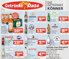 Entdecke - Getränke Oase: Getränkeangebote gültig ab dem 22.06.2025
