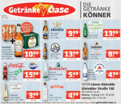 Entdecke - Getränke Oase: Getränkeangebote gültig ab dem 22.06.2025
