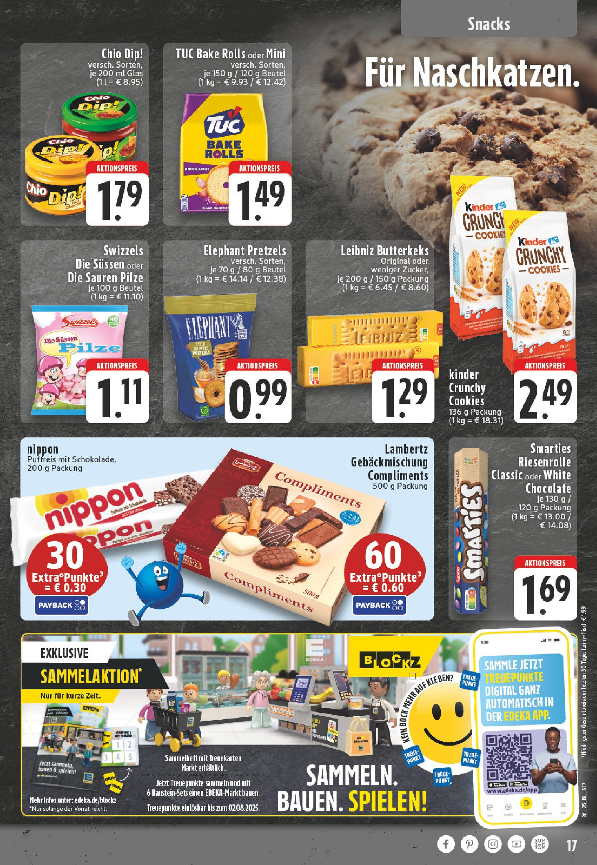 Edeka prospekt Erkelenz	 (ab 22.06.2025) » Angebote Online | Seite: 17 | Produkte: Smarties, Knoblauch