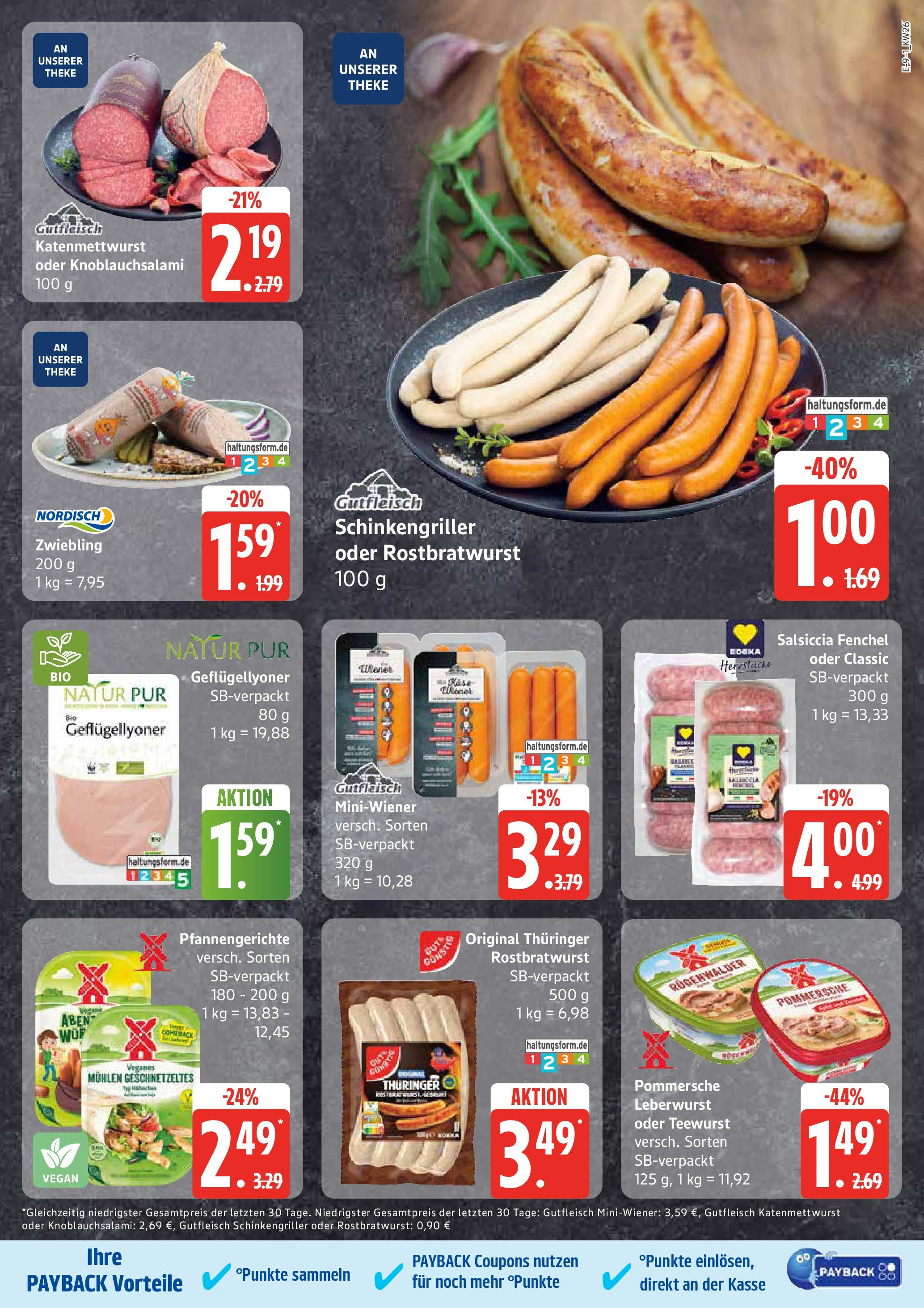 Edeka prospekt Neu Wulmstorf	 (ab 22.06.2025) » Angebote Online | Seite: 9 | Produkte: Theke