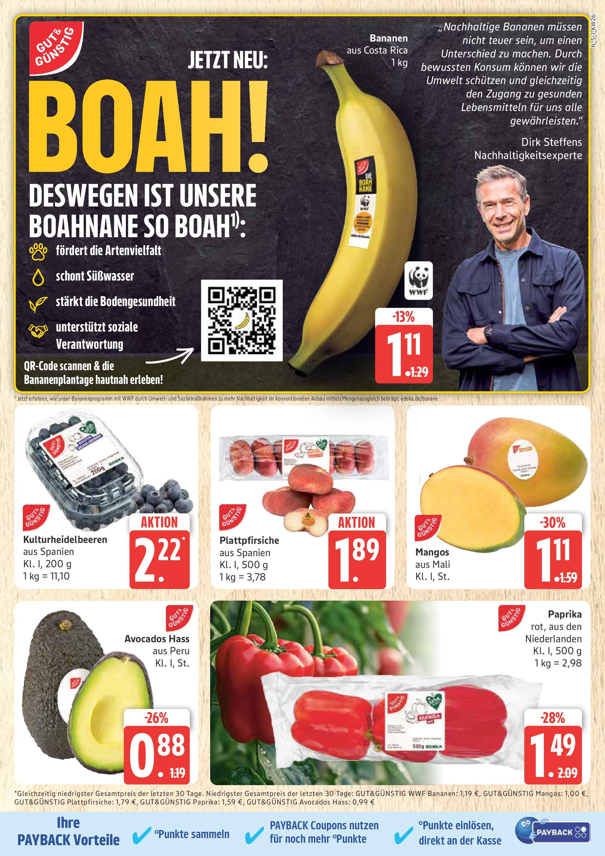 Marktkauf - Marktkauf: Wochenangebote (ab 22.06.2025) » Angebote online | Seite: 5 | Produkte: Bananen, Avocado, Paprika