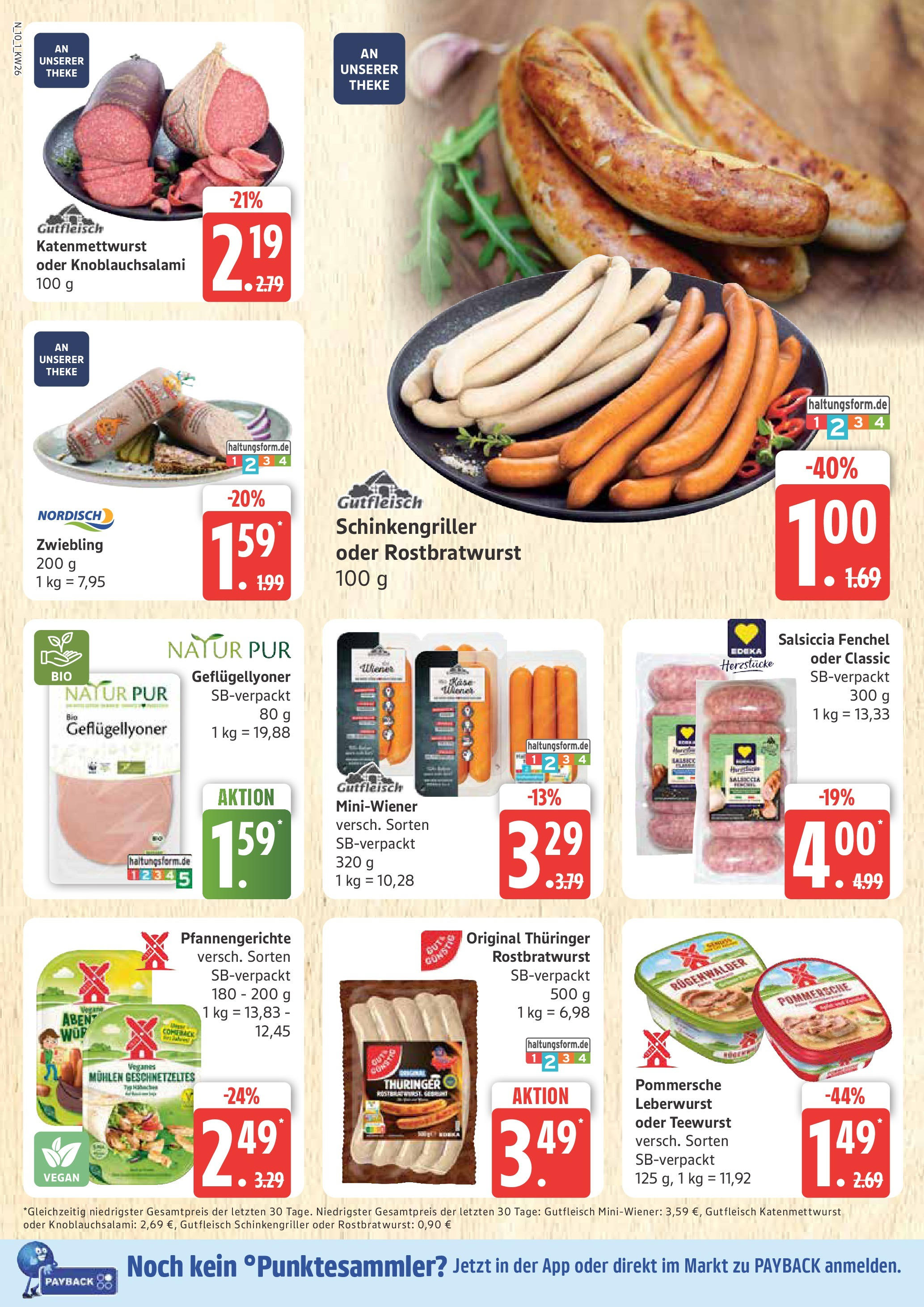 Marktkauf - Marktkauf: Wochenangebote (ab 22.06.2025) » Angebote online | Seite: 10 | Produkte: Theke