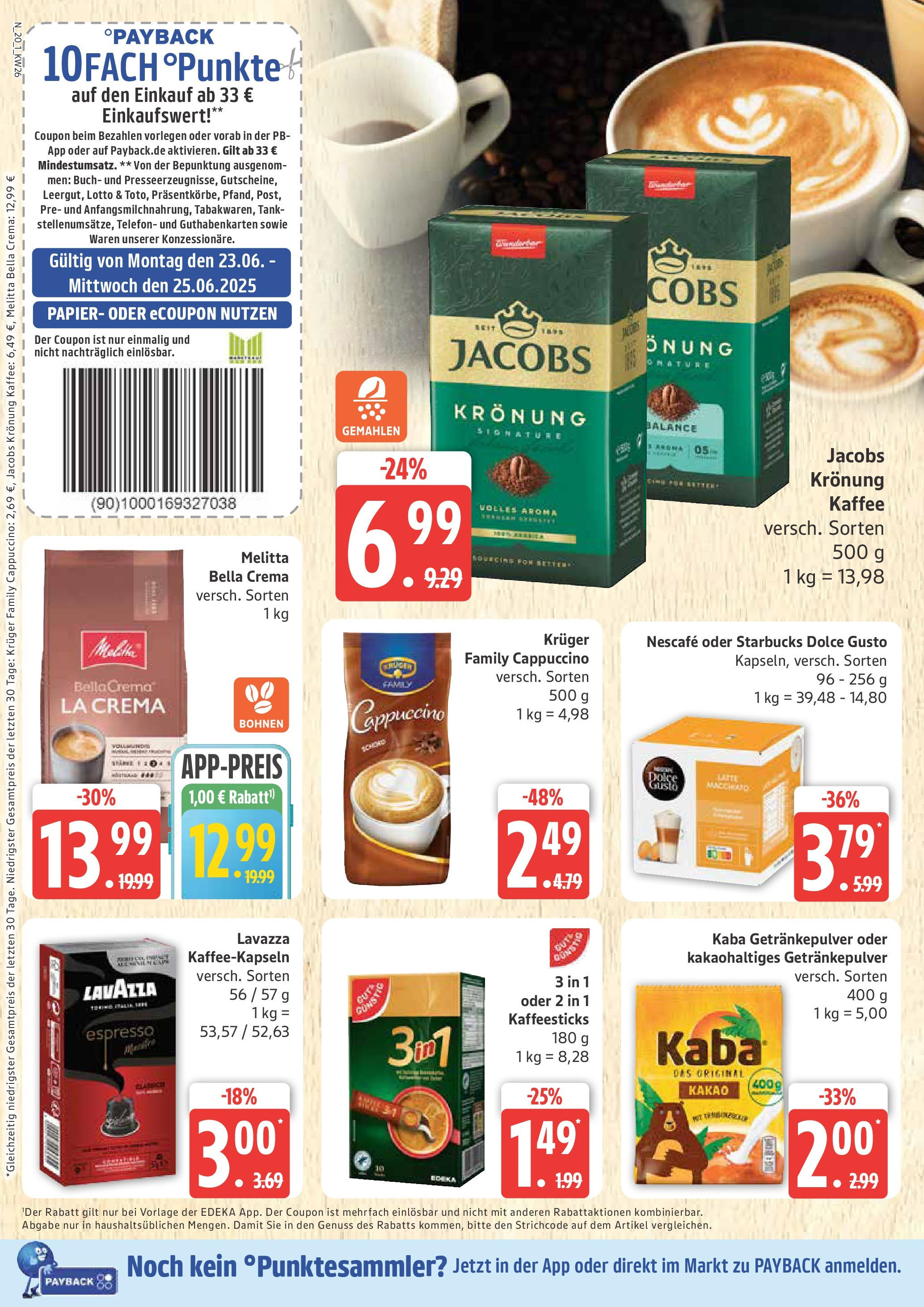 Marktkauf - Marktkauf: Wochenangebote (ab 22.06.2025) » Angebote online | Seite: 20 | Produkte: Melitta, Nescafe, Kaffee, Telefon