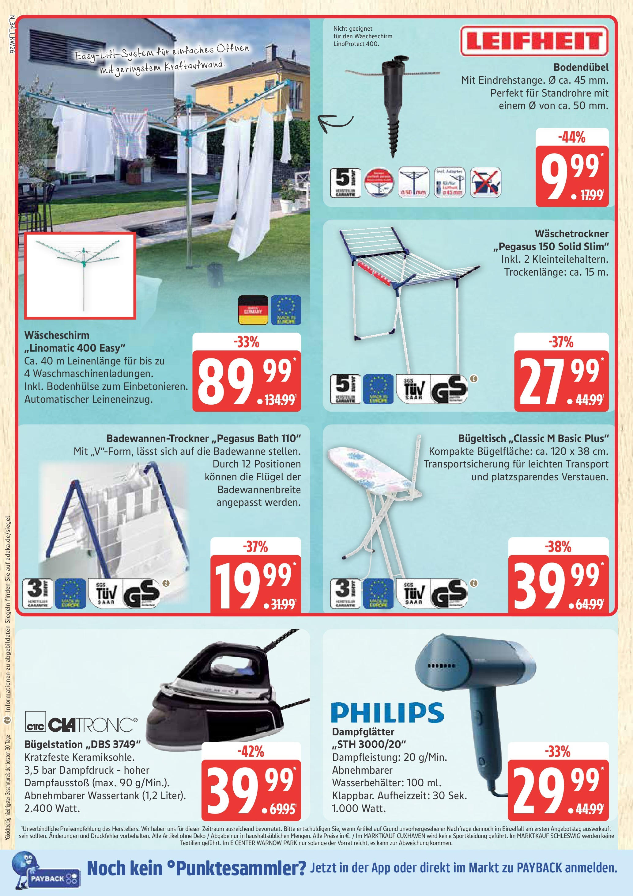 Marktkauf - Marktkauf: Wochenangebote (ab 22.06.2025) » Angebote online | Seite: 34 | Produkte: Adapter, Philips