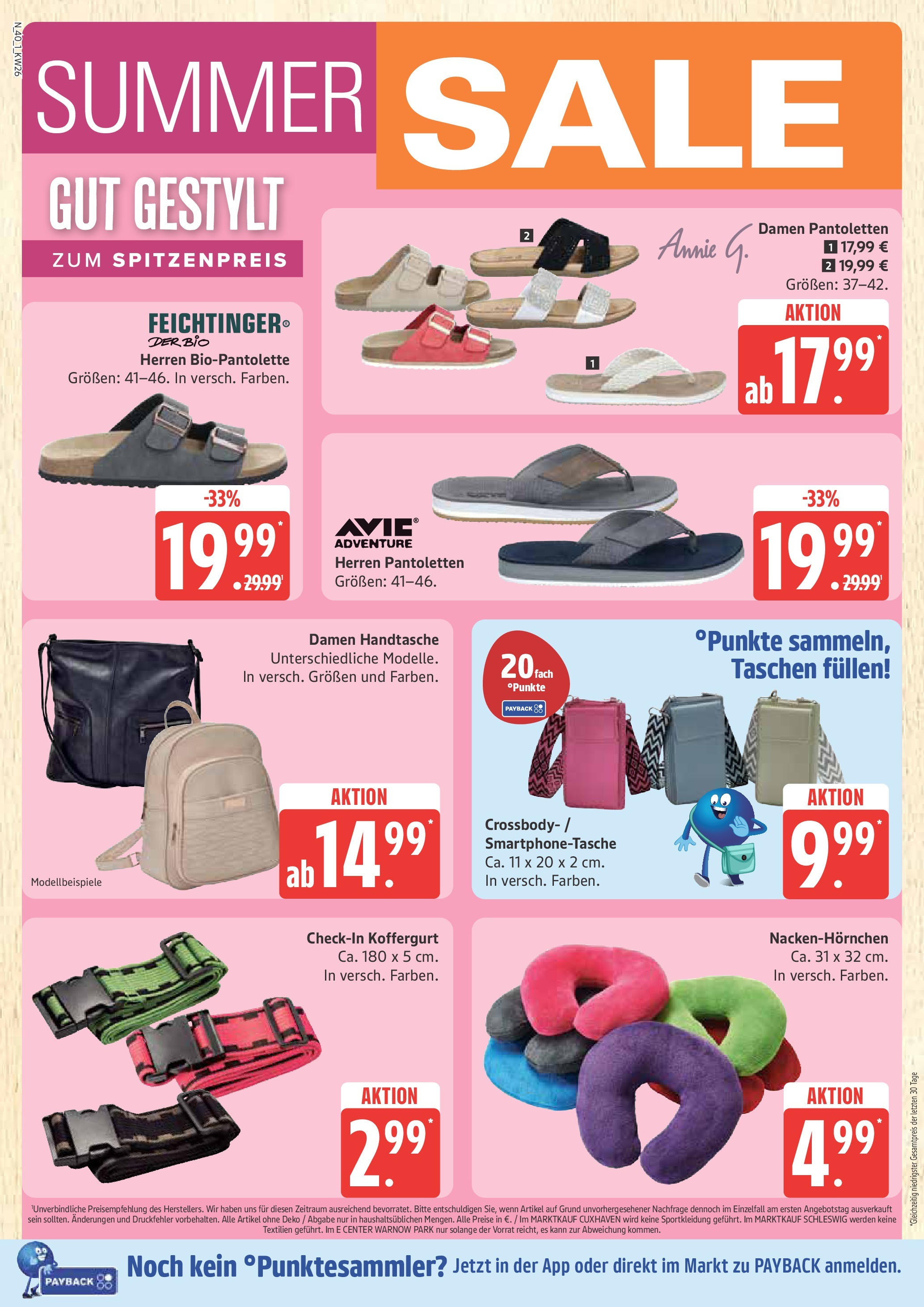 Marktkauf - Marktkauf: Wochenangebote (ab 22.06.2025) » Angebote online | Seite: 40 | Produkte: Handtasche