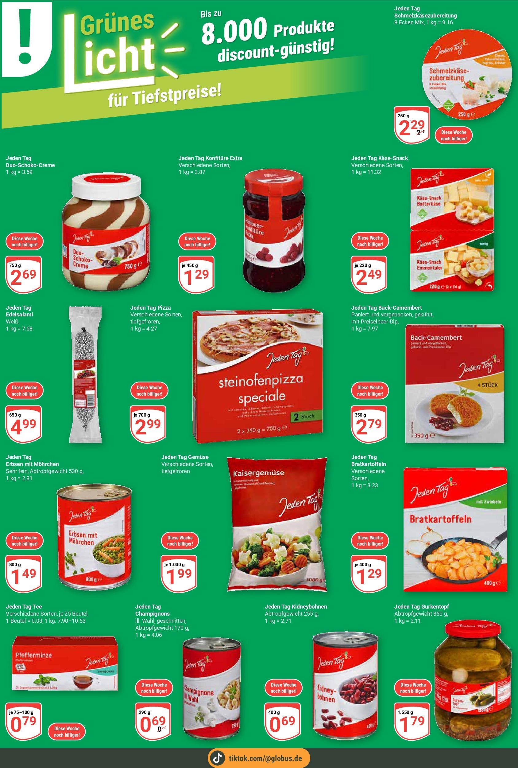 Globus prospekt Markkleeberg	 (ab 22.06.2025) » Angebote online | Seite: 14 | Produkte: Creme, Champignons, Zwiebeln, Erbsen