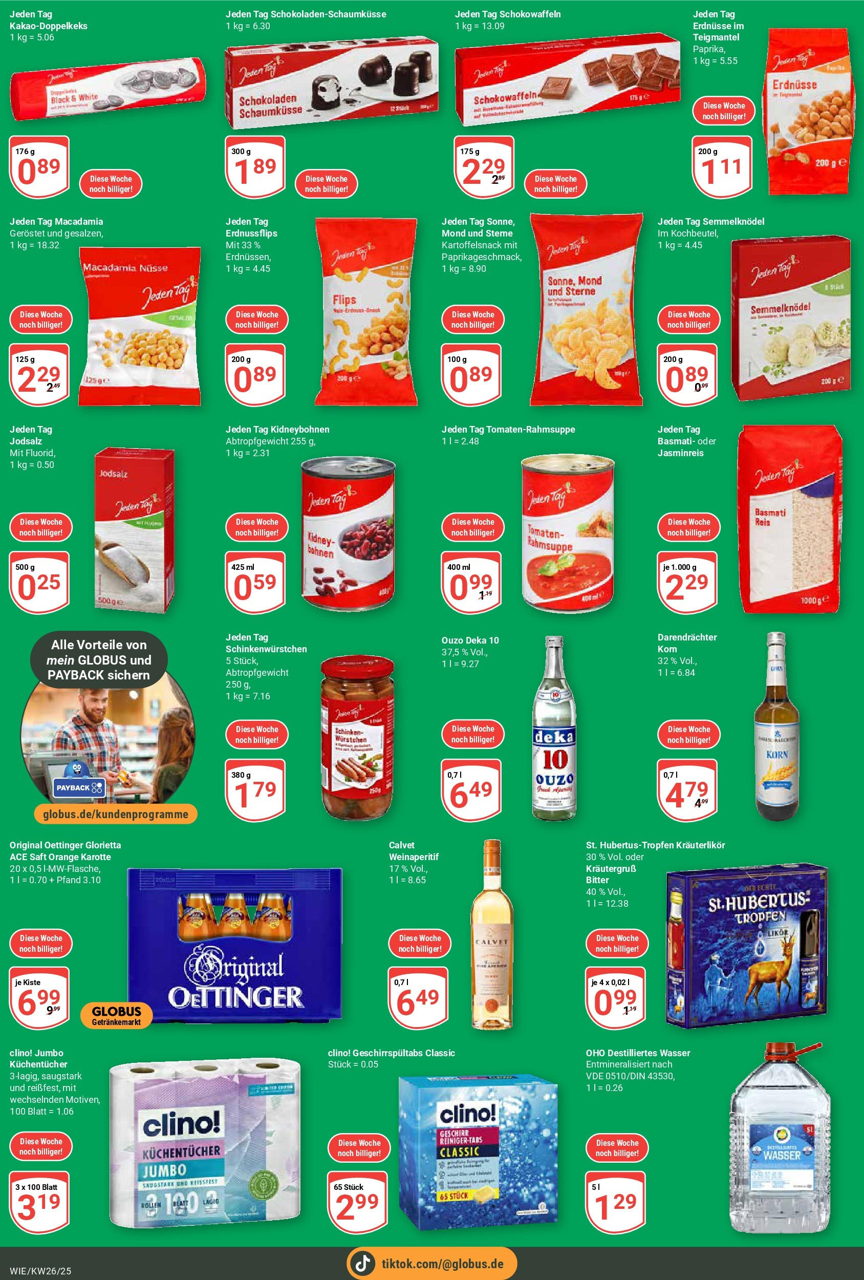 Globus prospekt Waghäusel	 (ab 22.06.2025) » Angebote online | Seite: 5 | Produkte: Likör, Tomaten, Saft, Nüsse