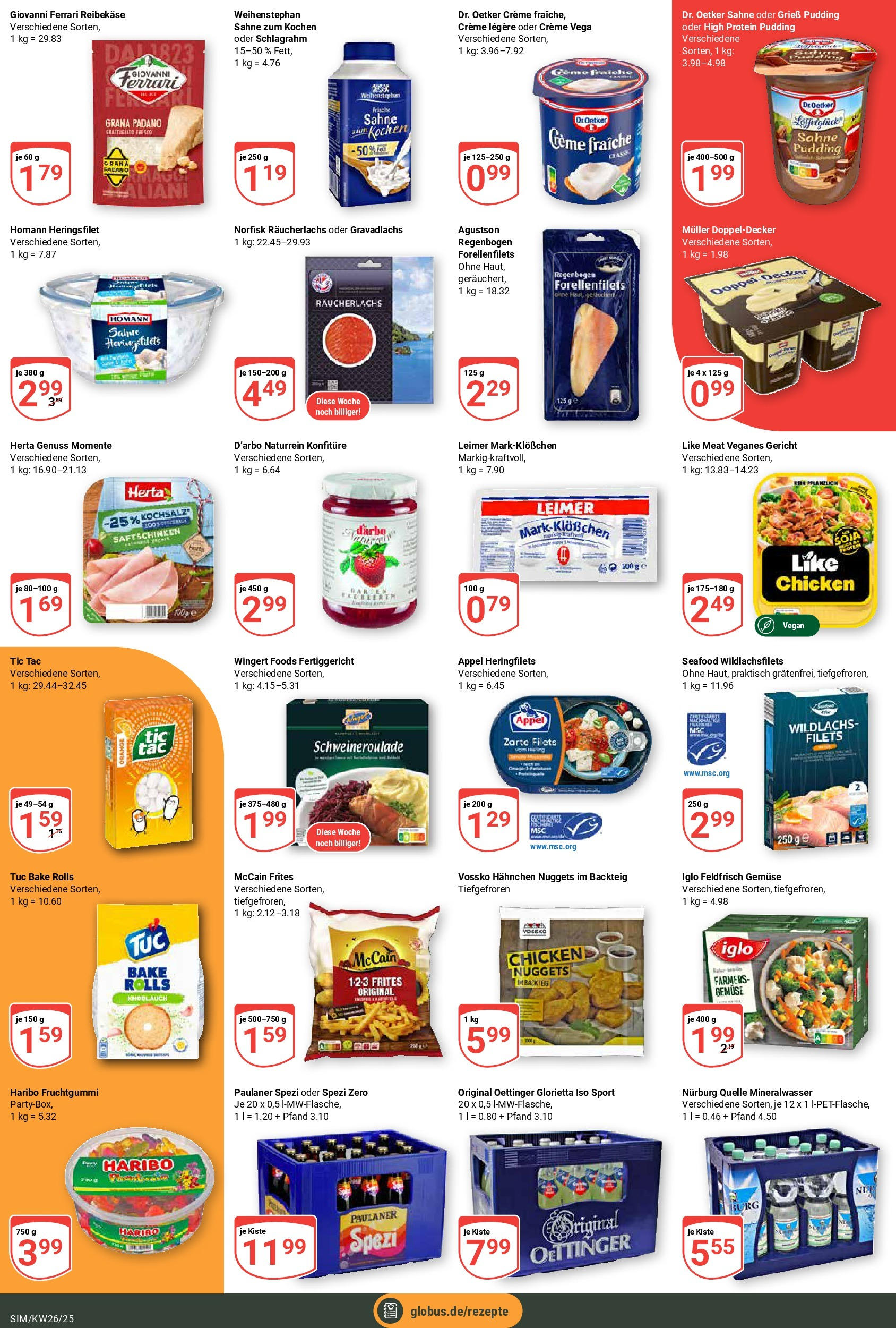Globus prospekt Simmern	 (ab 22.06.2025) » Angebote online | Seite: 7 | Produkte: Hahnchen, Iglo, Pudding, Räucherlachs