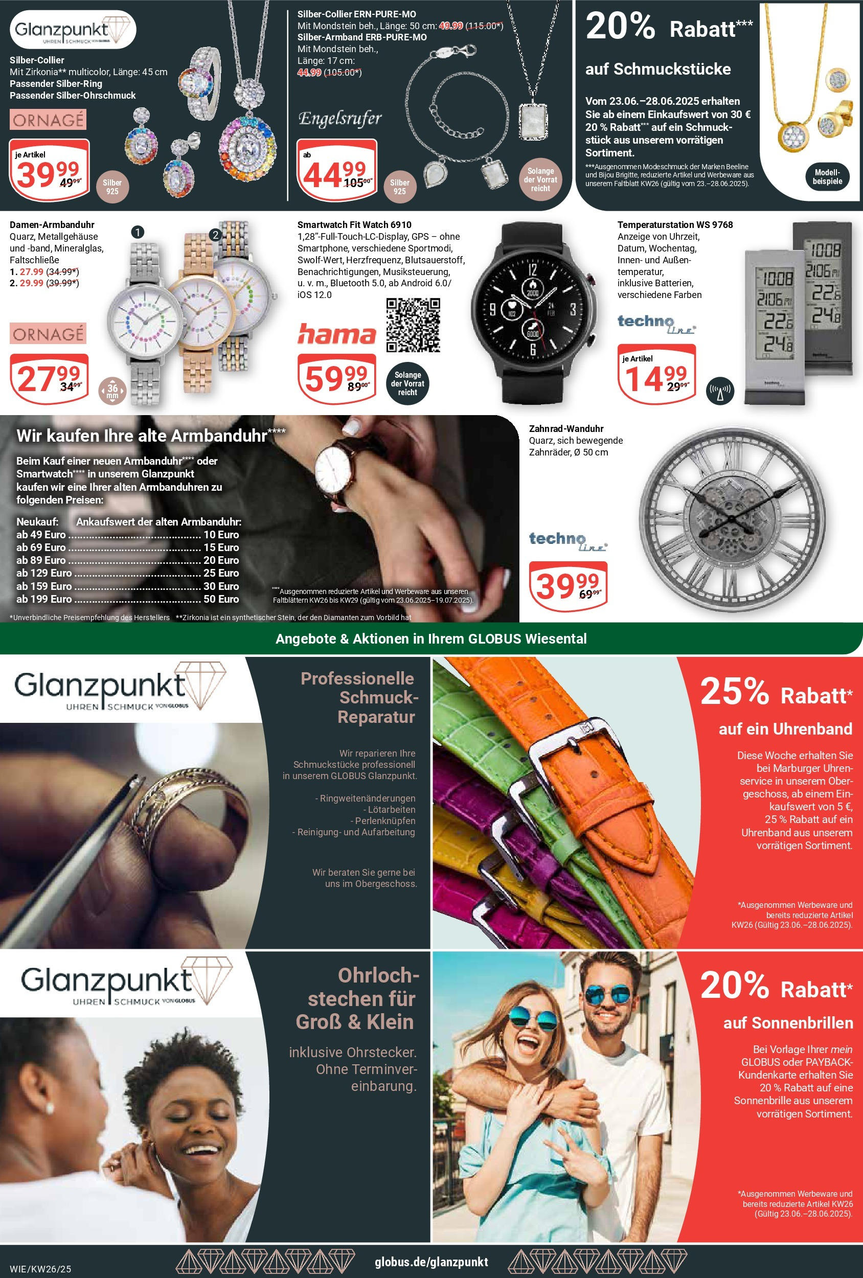 Globus prospekt Waghäusel	 (ab 22.06.2025) » Angebote online | Seite: 18 | Produkte: Smartwatch