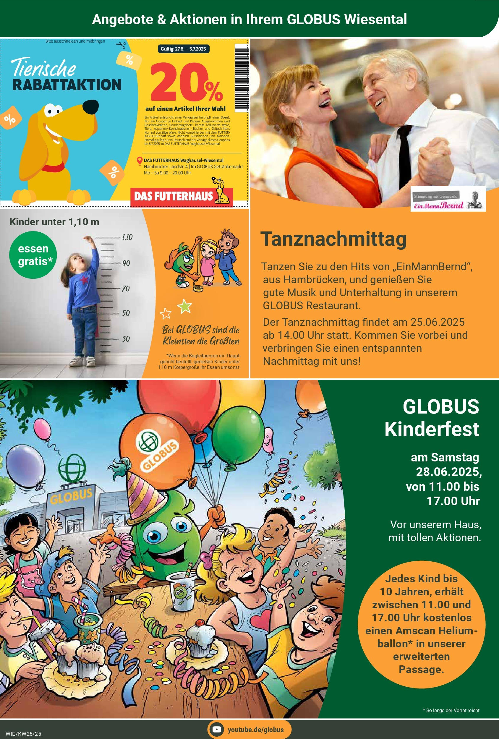 Globus prospekt Waghäusel	 (ab 22.06.2025) » Angebote online | Seite: 20 | Produkte: Uhr