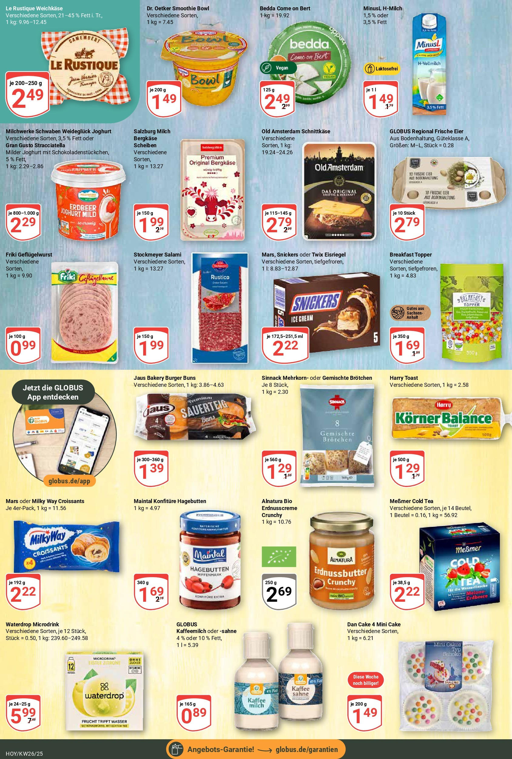 Globus prospekt Hoyerswerda	 (ab 22.06.2025) » Angebote online | Seite: 13 | Produkte: Eier, Topper, Messmer, Zitrone