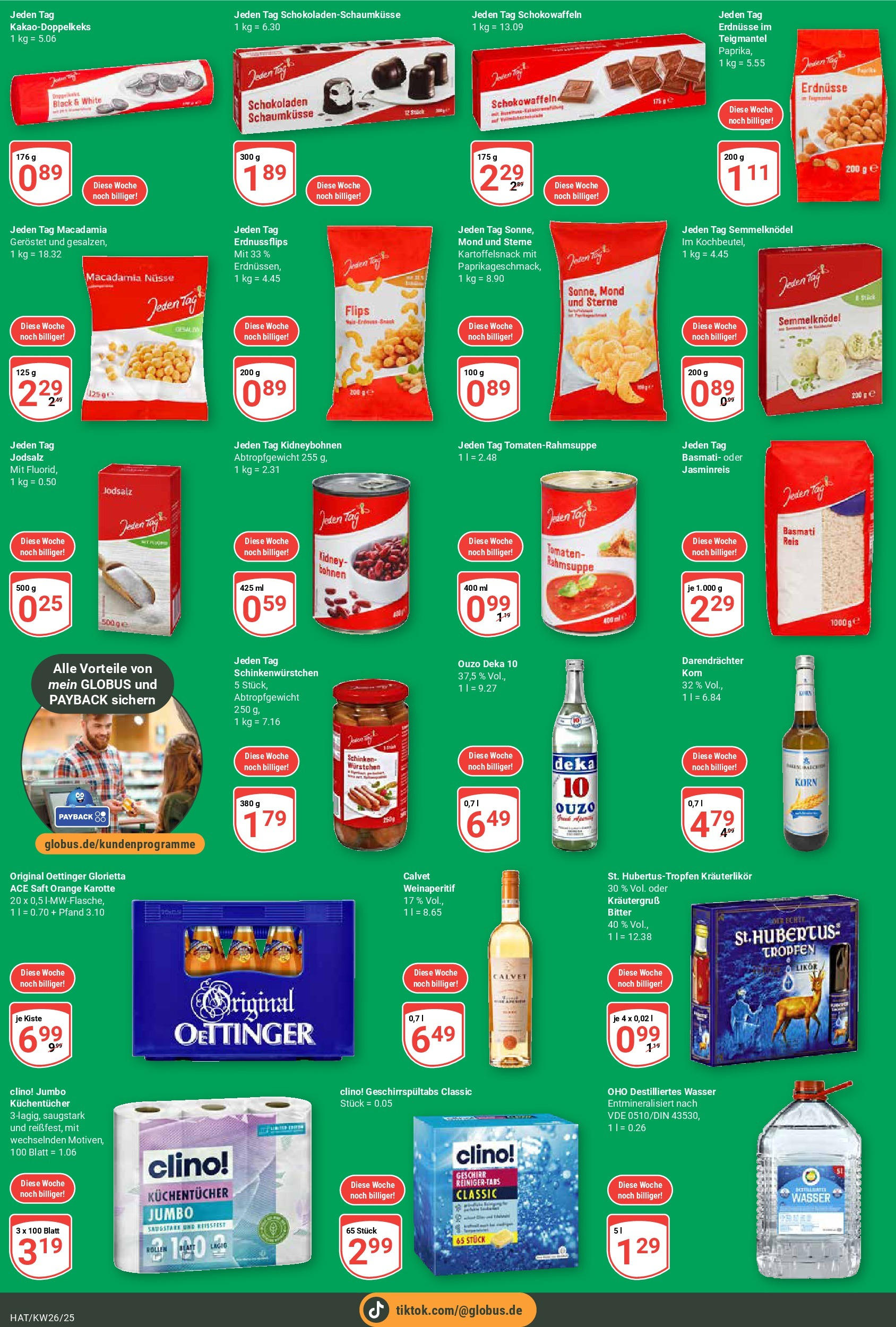 Globus prospekt Hattersheim	 (ab 22.06.2025) » Angebote online | Seite: 9 | Produkte: Erdnüsse, Likör, Tomaten, Oettinger