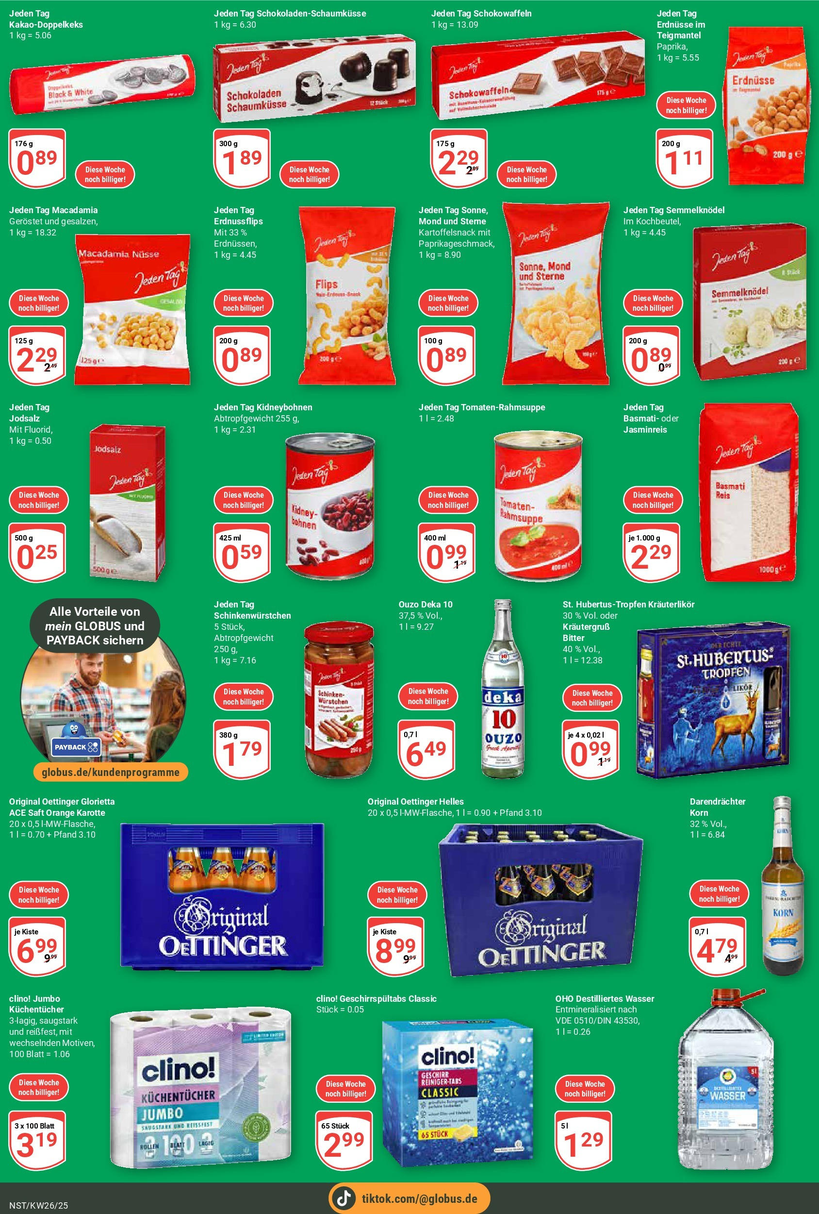 Globus prospekt Neustadt	 (ab 22.06.2025) » Angebote online | Seite: 9 | Produkte: Ouzo, Jasminreis, Karotte, Nüsse