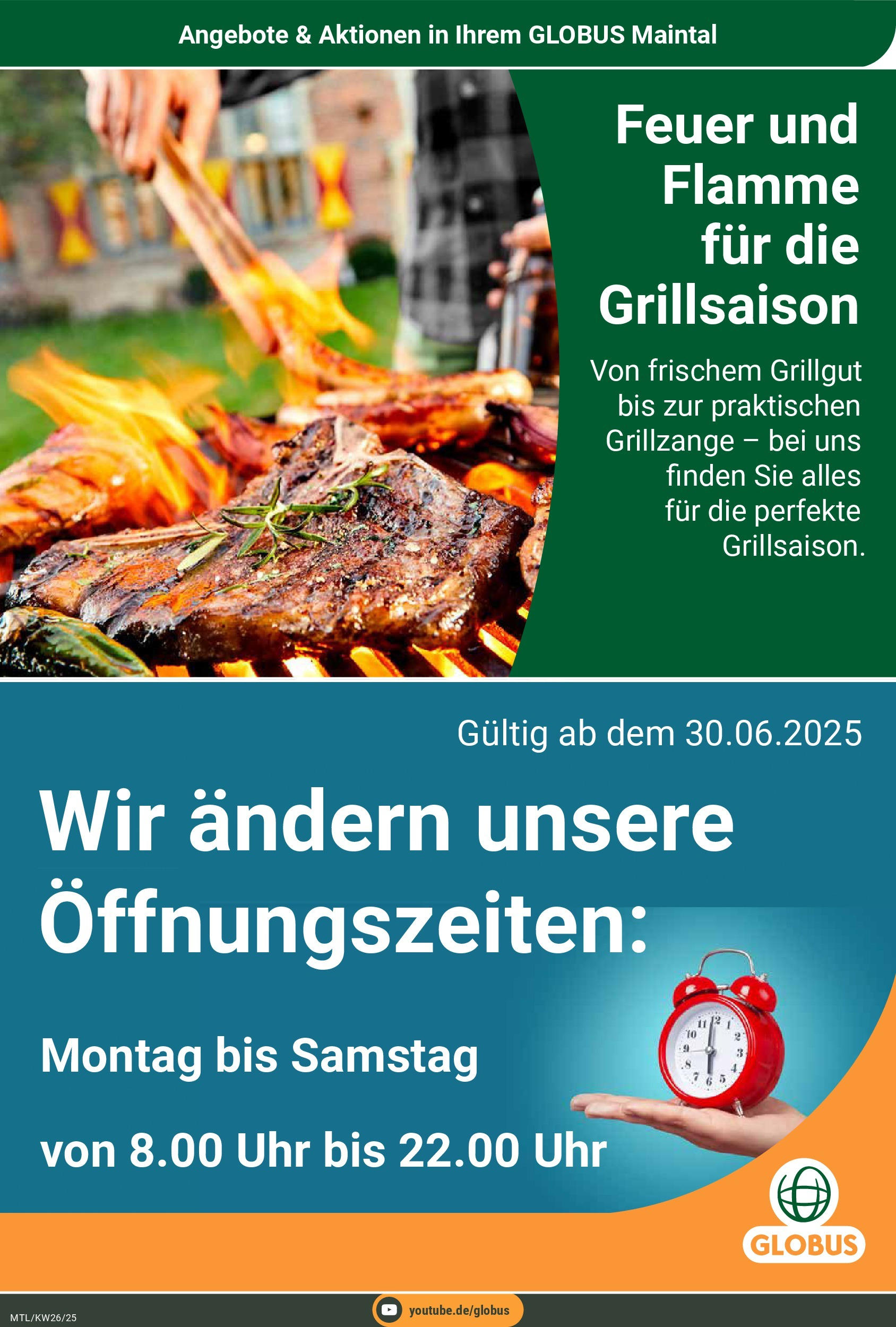 Globus prospekt Maintal-Dörnigheim	 (ab 22.06.2025) » Angebote online | Seite: 24 | Produkte: Uhr
