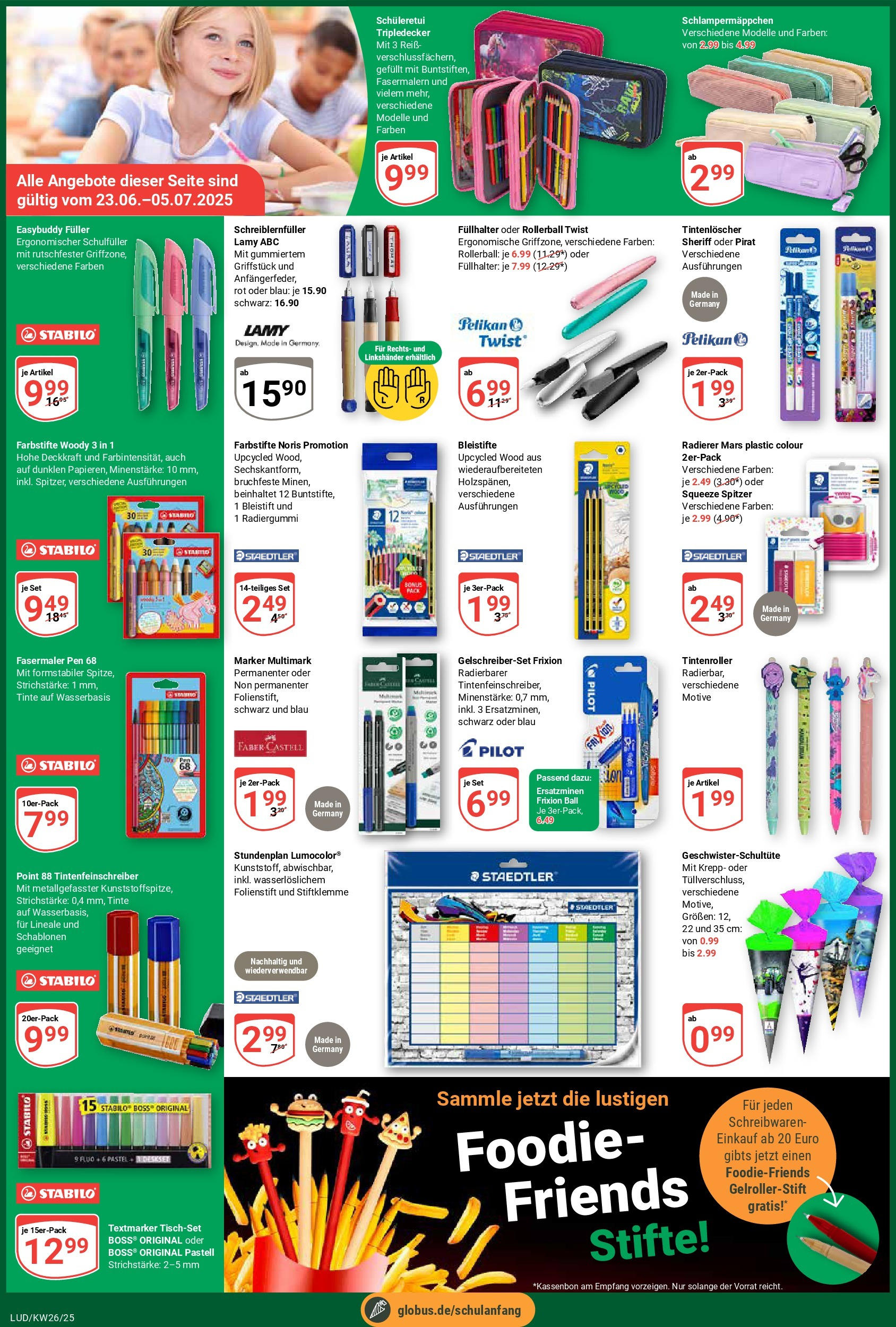 Globus prospekt Ludwigshafen-Oggersheim	 (ab 22.06.2025) » Angebote online | Seite: 2 | Produkte: Mars, Highlighter