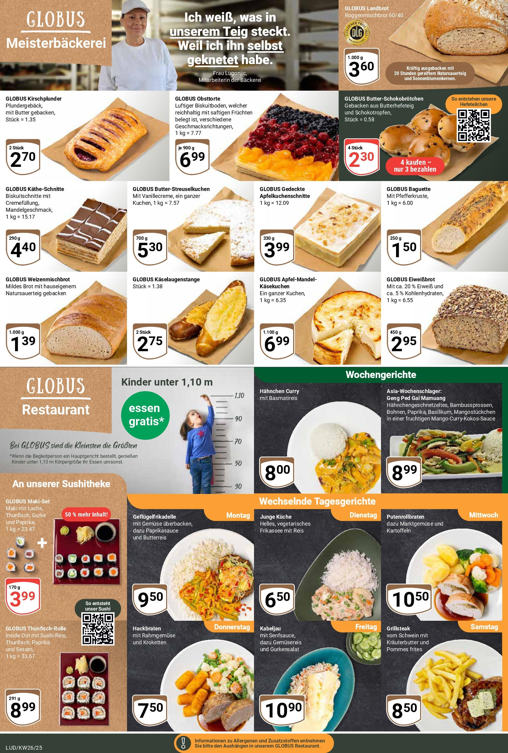 Globus prospekt Ludwigshafen-Oggersheim	 (ab 22.06.2025) » Angebote online | Seite: 13 | Produkte: Küche, Kräuterbutter, Reis, Steak