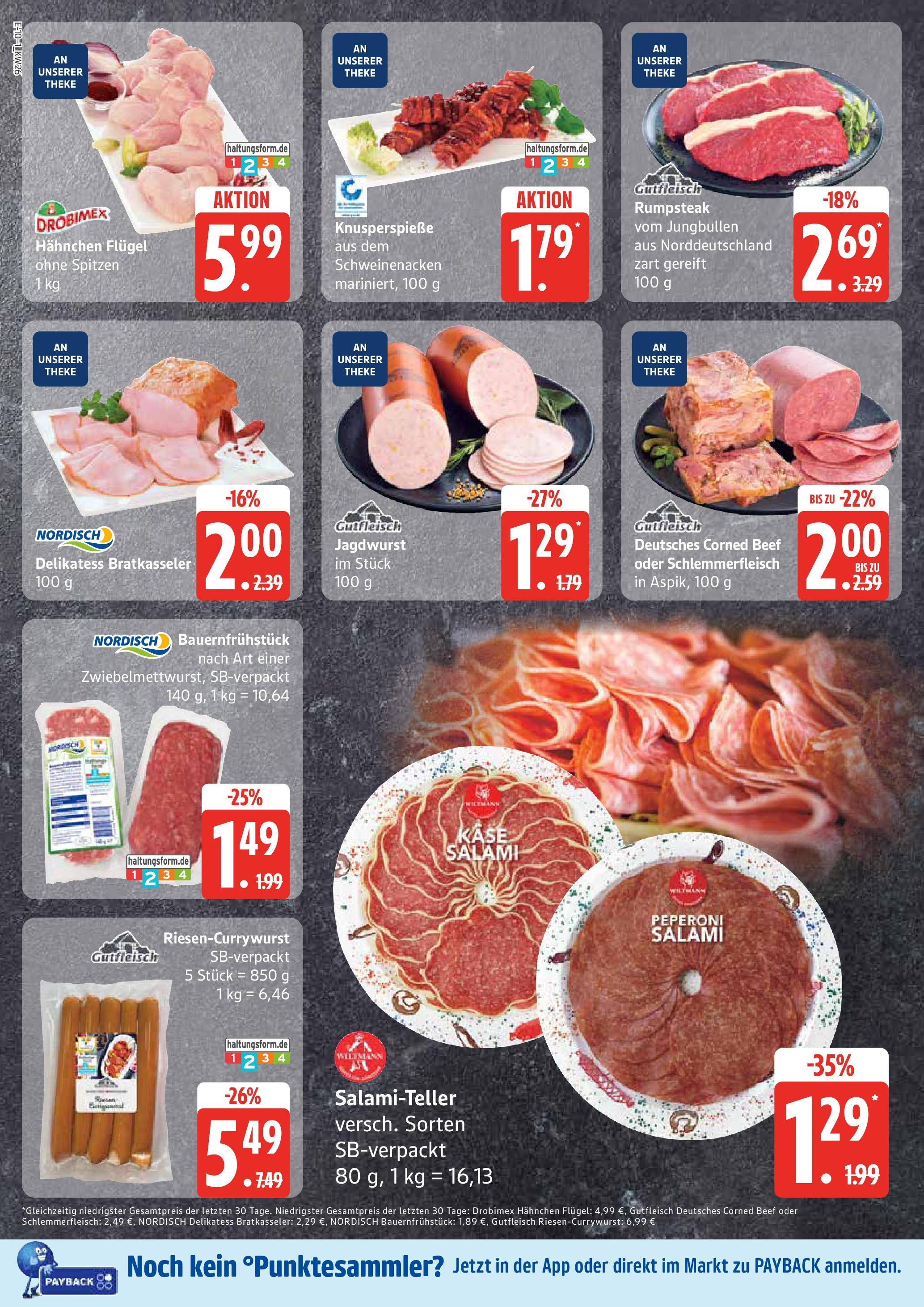 Edeka prospekt Neu Wulmstorf	 (ab 22.06.2025) » Angebote Online | Seite: 10 | Produkte: Käse, Theke, Schweinenacken, Steak