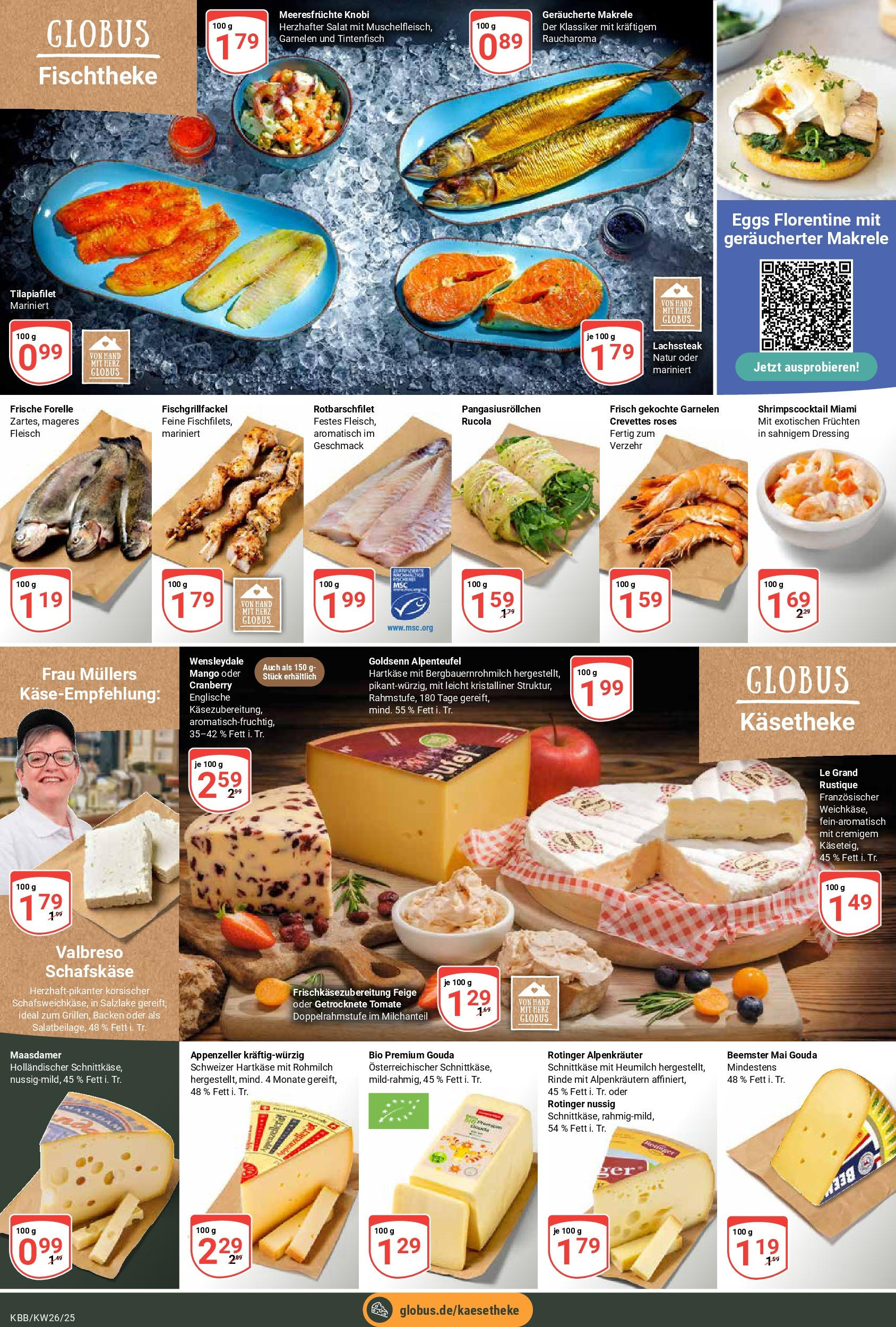 Globus prospekt Koblenz-Bubenheim	 (ab 22.06.2025) » Angebote online | Seite: 13 | Produkte: Dressing, Mango, Fleisch, Schafskase