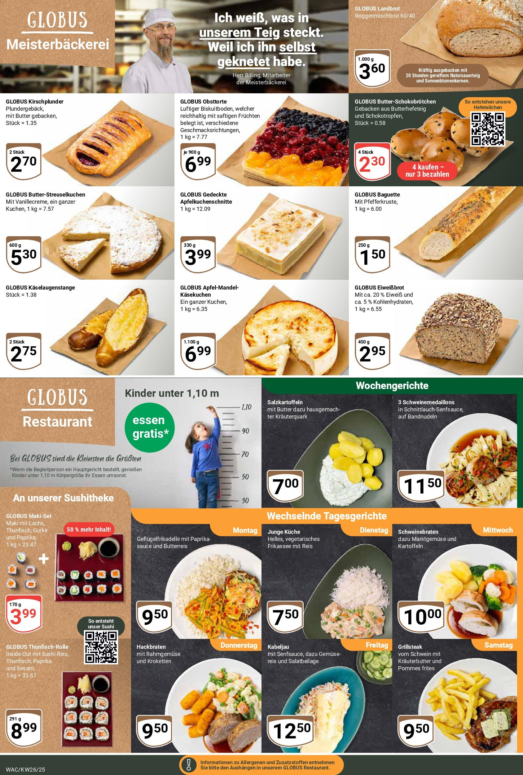 Globus prospekt Markkleeberg	 (ab 22.06.2025) » Angebote online | Seite: 9 | Produkte: Pommes, Baguette, Gemüse, Reis