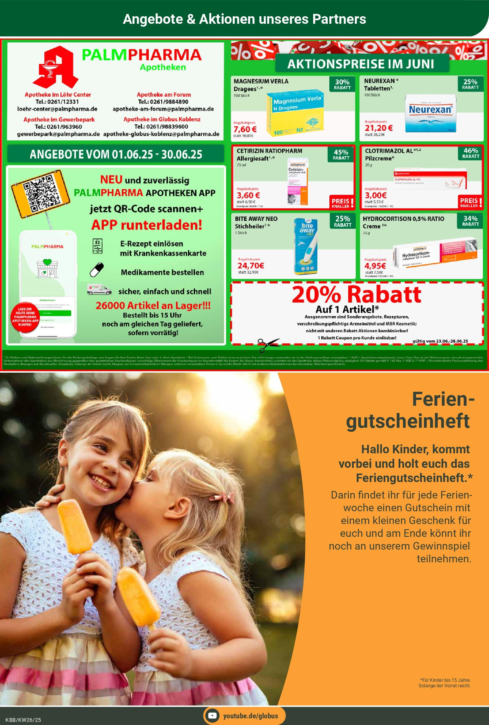 Globus prospekt Koblenz-Bubenheim	 (ab 22.06.2025) » Angebote online | Seite: 24 | Produkte: Creme, Uhr
