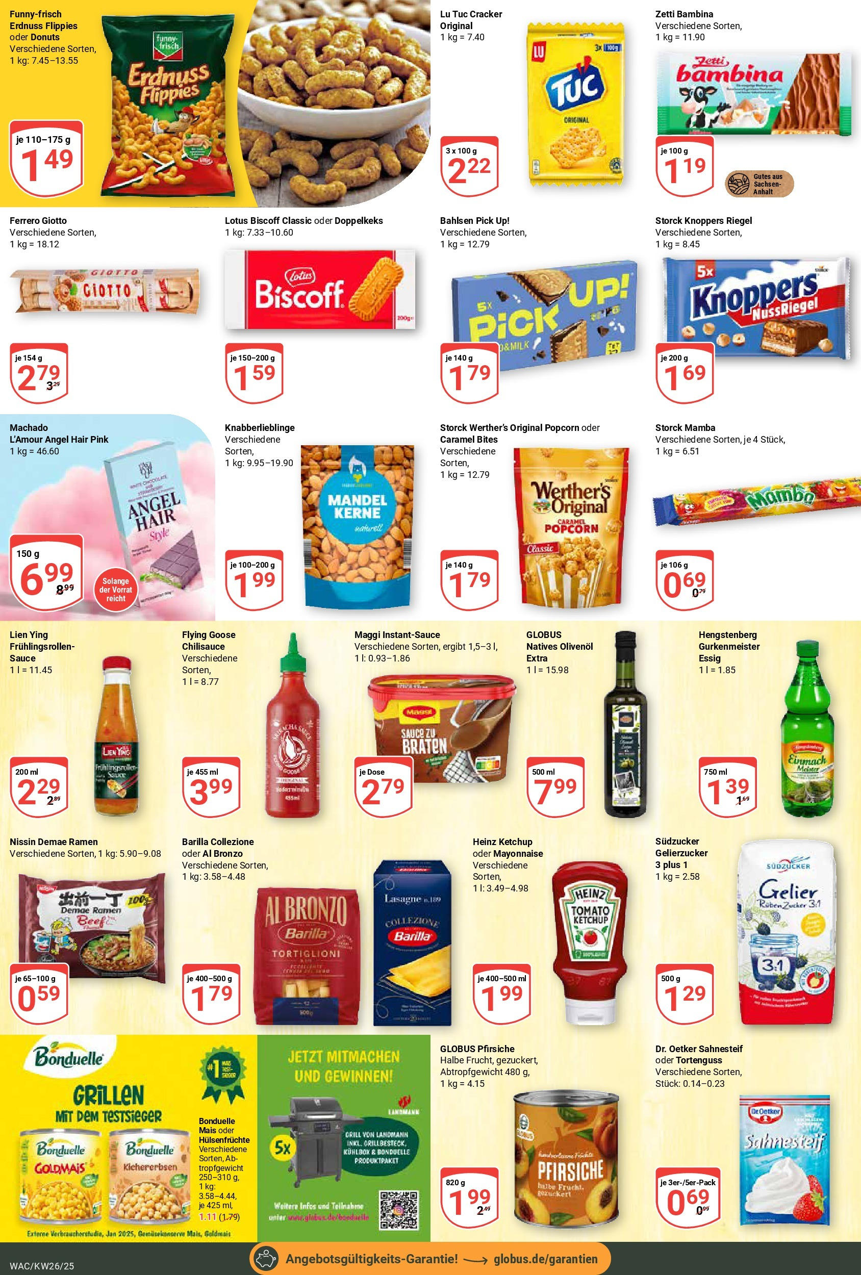 Globus prospekt Markkleeberg	 (ab 22.06.2025) » Angebote online | Seite: 15 | Produkte: Essig, Mayonnaise, Chili, Ketchup