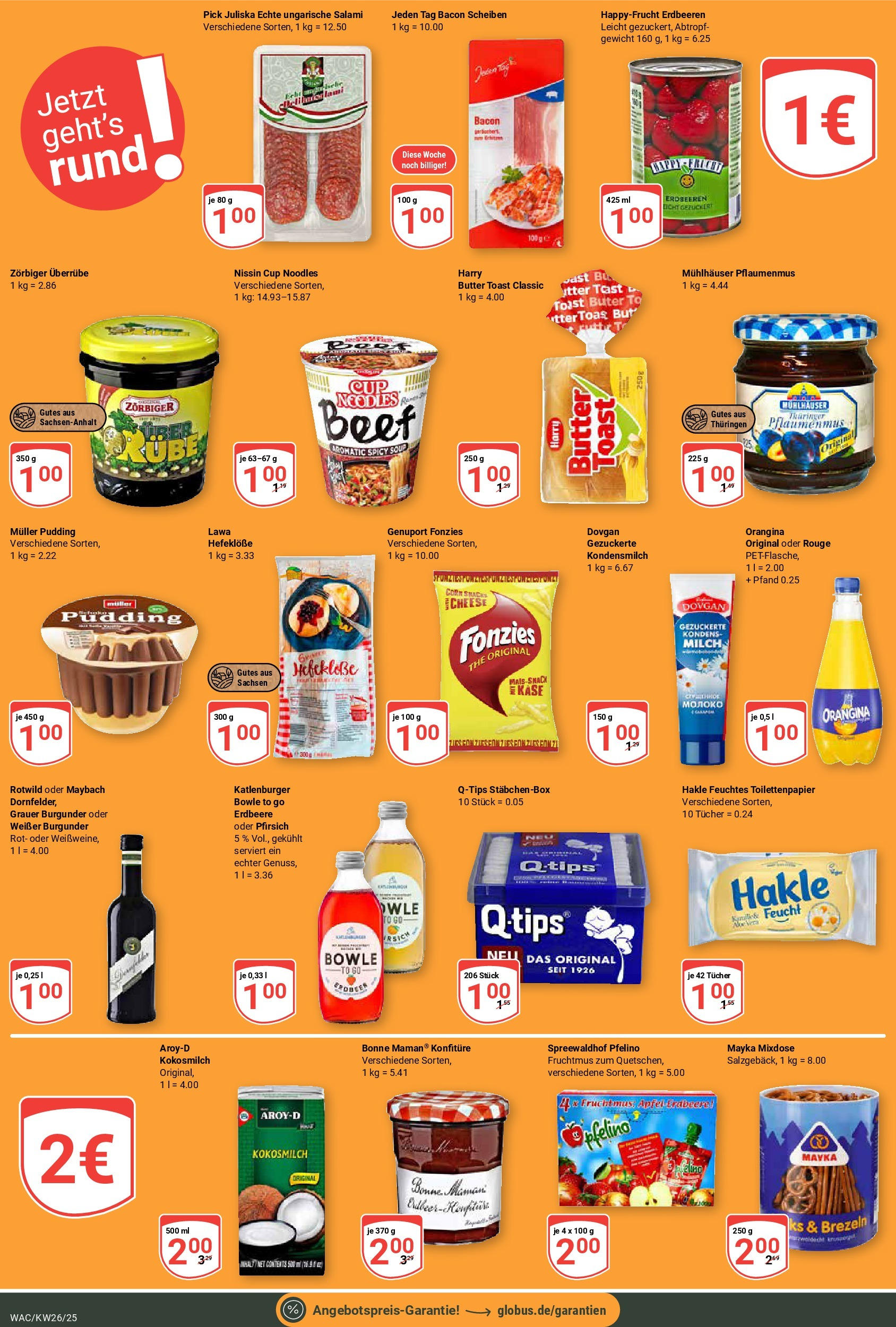 Globus prospekt Markkleeberg	 (ab 22.06.2025) » Angebote online | Seite: 17 | Produkte: Käse, Rouge, Pudding, Bonne maman