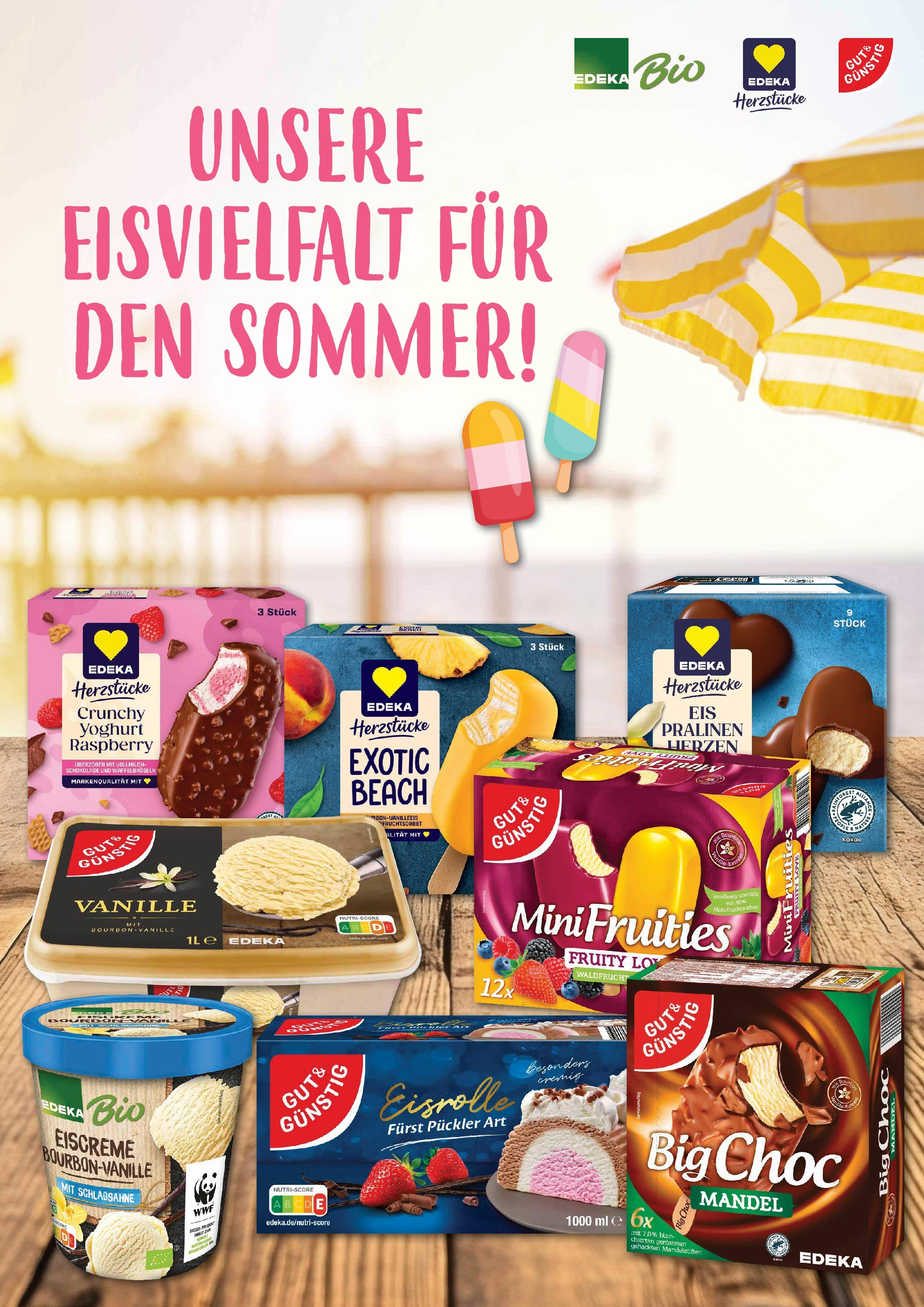 Edeka prospekt Neu Wulmstorf	 (ab 22.06.2025) » Angebote Online | Seite: 22 | Produkte: Schlagsahne, Eiscreme, Bourbon, Eis