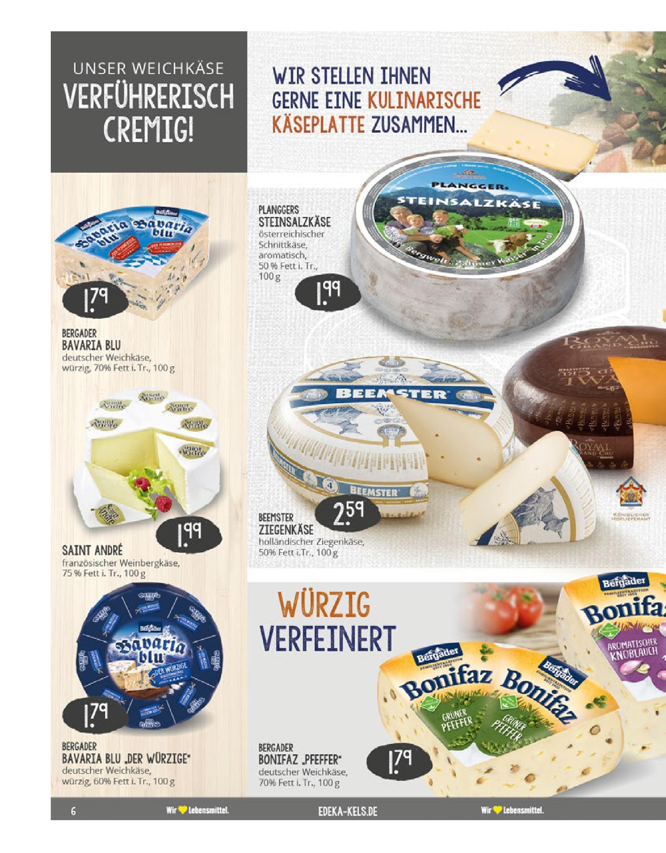 Edeka prospekt Ratingen-Hösel	 (ab 22.06.2025) » Angebote Online | Seite: 6 | Produkte: Ziegenkäse, Pfeffer, Knoblauch