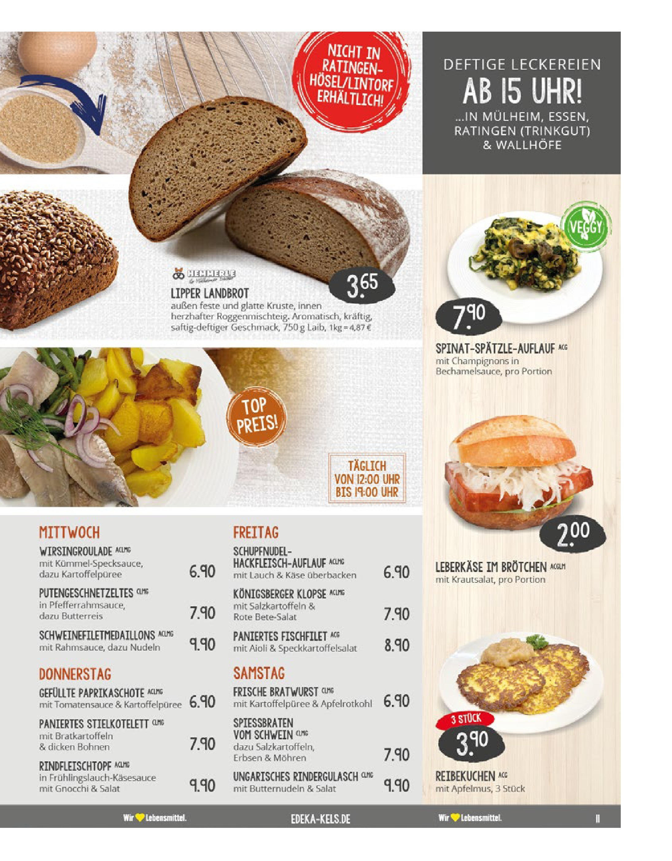 Edeka prospekt Ratingen-Hösel	 (ab 22.06.2025) » Angebote Online | Seite: 11 | Produkte: Käse, Mohren, Nudeln, Erbsen